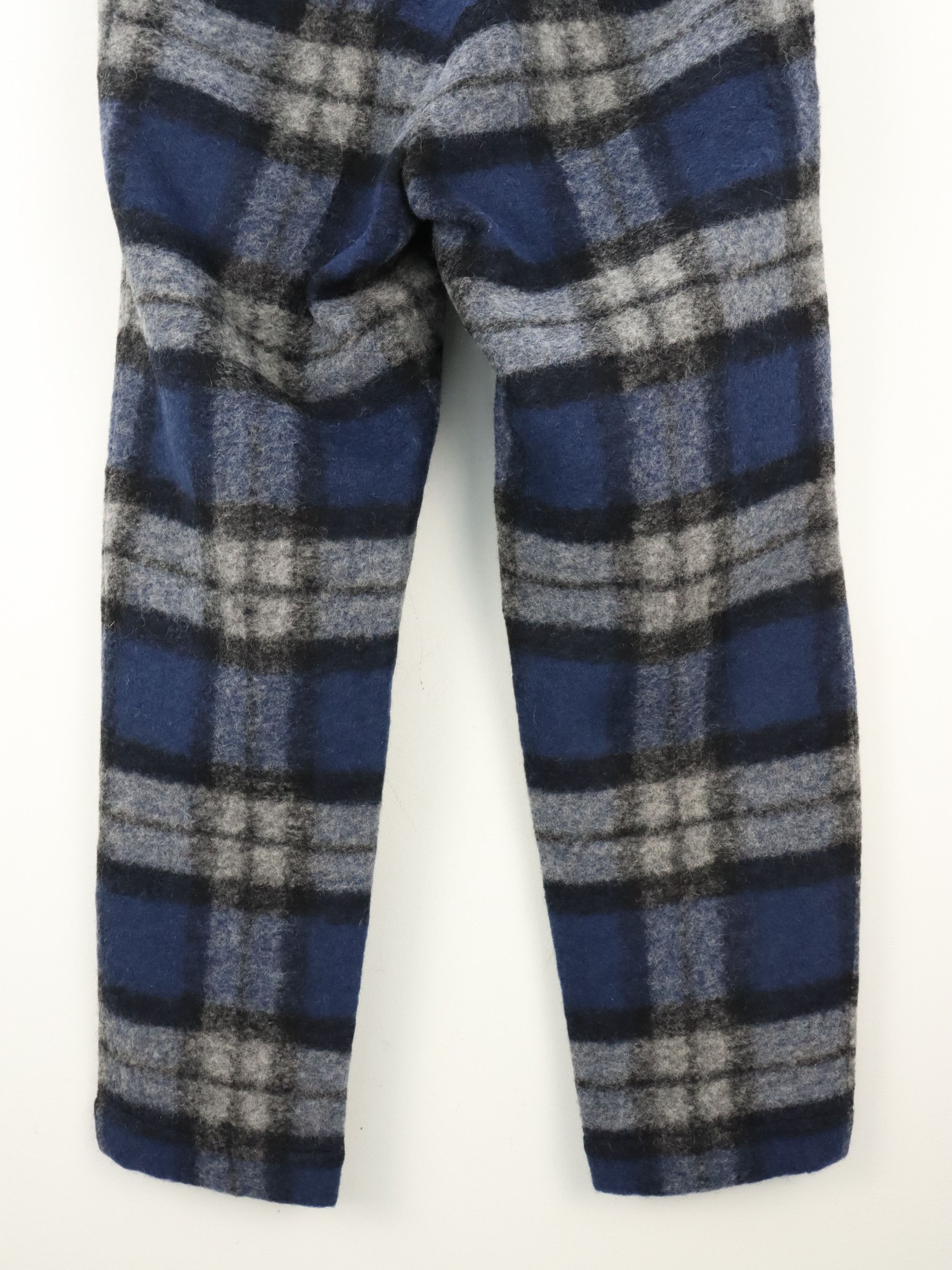 Japanese Brand Freak's Store Wool Blend Plaid Classic Relaxed Pant Size US 30 / EU 46 - 12 Thumbnail