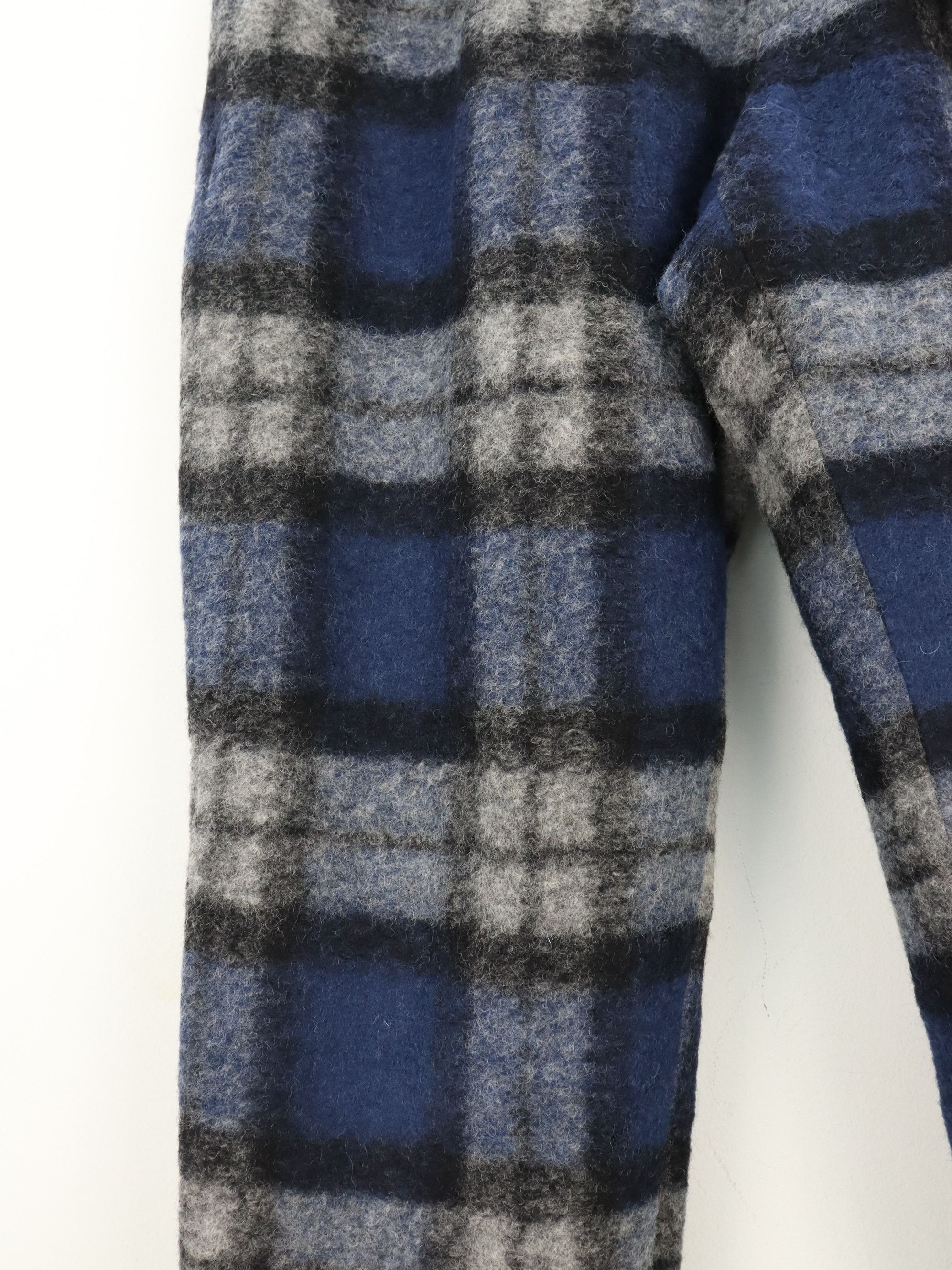 Japanese Brand Freak's Store Wool Blend Plaid Classic Relaxed Pant Size US 30 / EU 46 - 9 Thumbnail