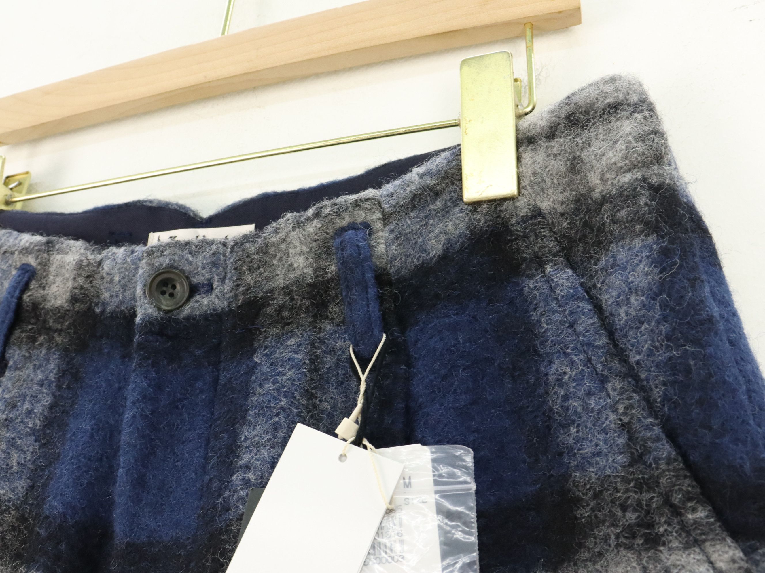 Japanese Brand Freak's Store Wool Blend Plaid Classic Relaxed Pant Size US 30 / EU 46 - 8 Thumbnail