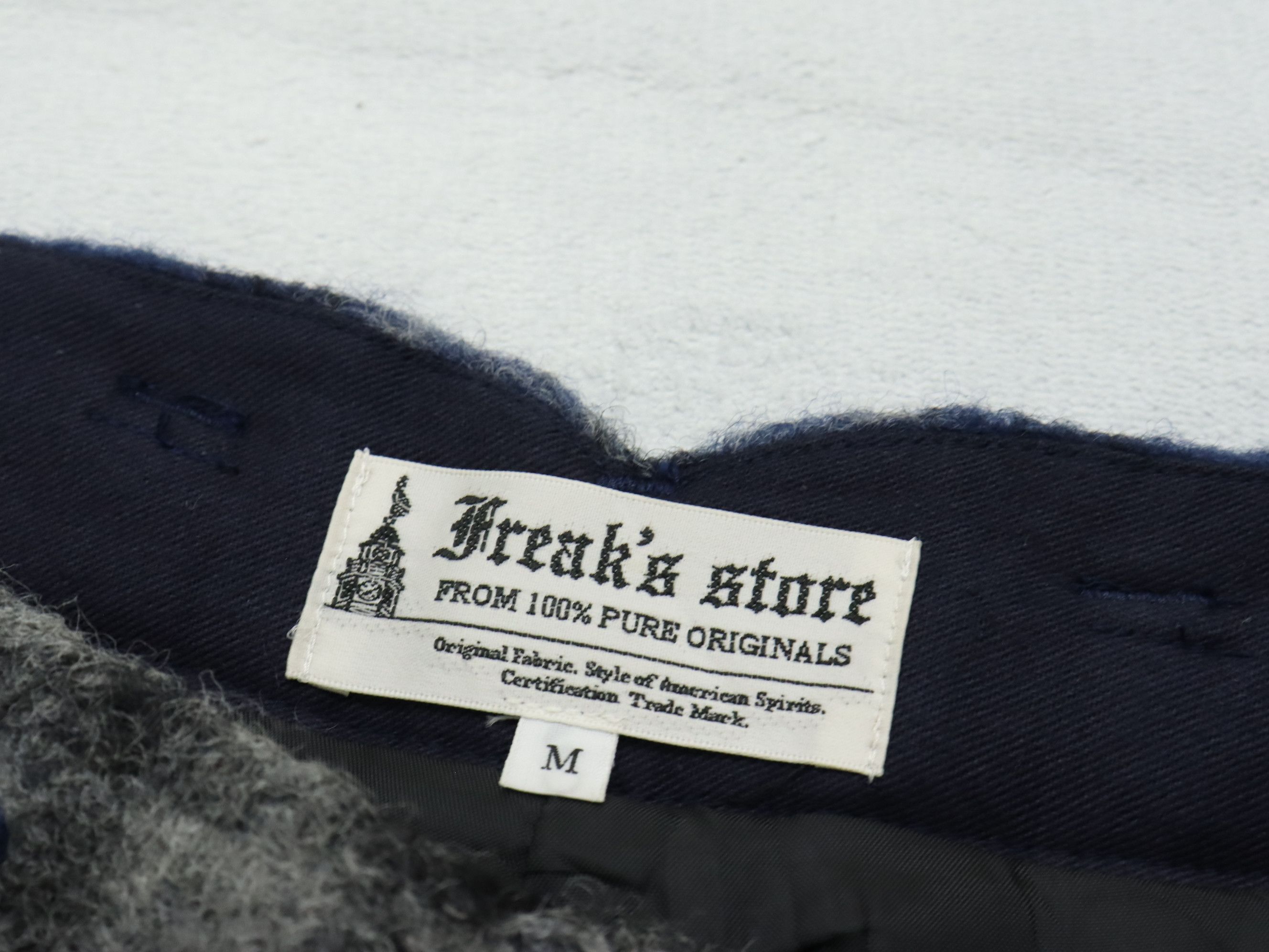 Japanese Brand Freak's Store Wool Blend Plaid Classic Relaxed Pant Size US 30 / EU 46 - 14 Thumbnail
