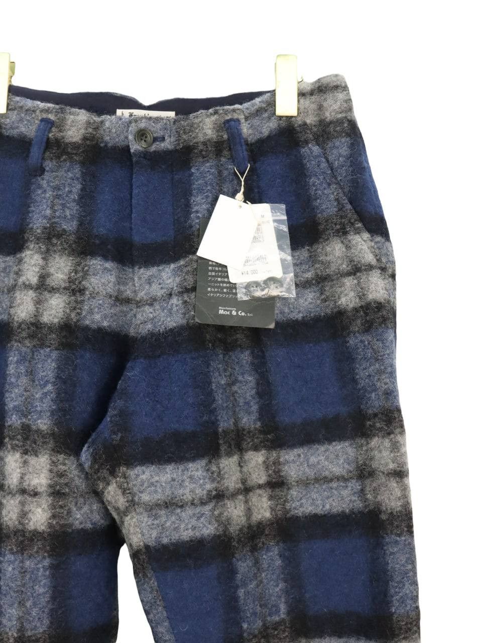 Japanese Brand Freak's Store Wool Blend Plaid Classic Relaxed Pant Size US 30 / EU 46 - 2 Thumbnail