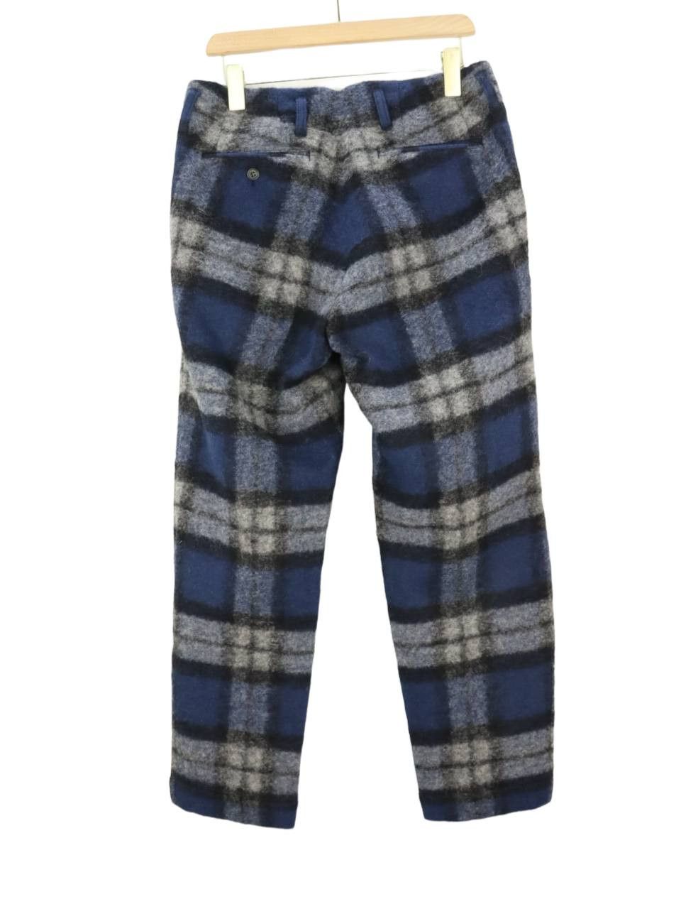 Japanese Brand Freak's Store Wool Blend Plaid Classic Relaxed Pant Size US 30 / EU 46 - 3 Thumbnail