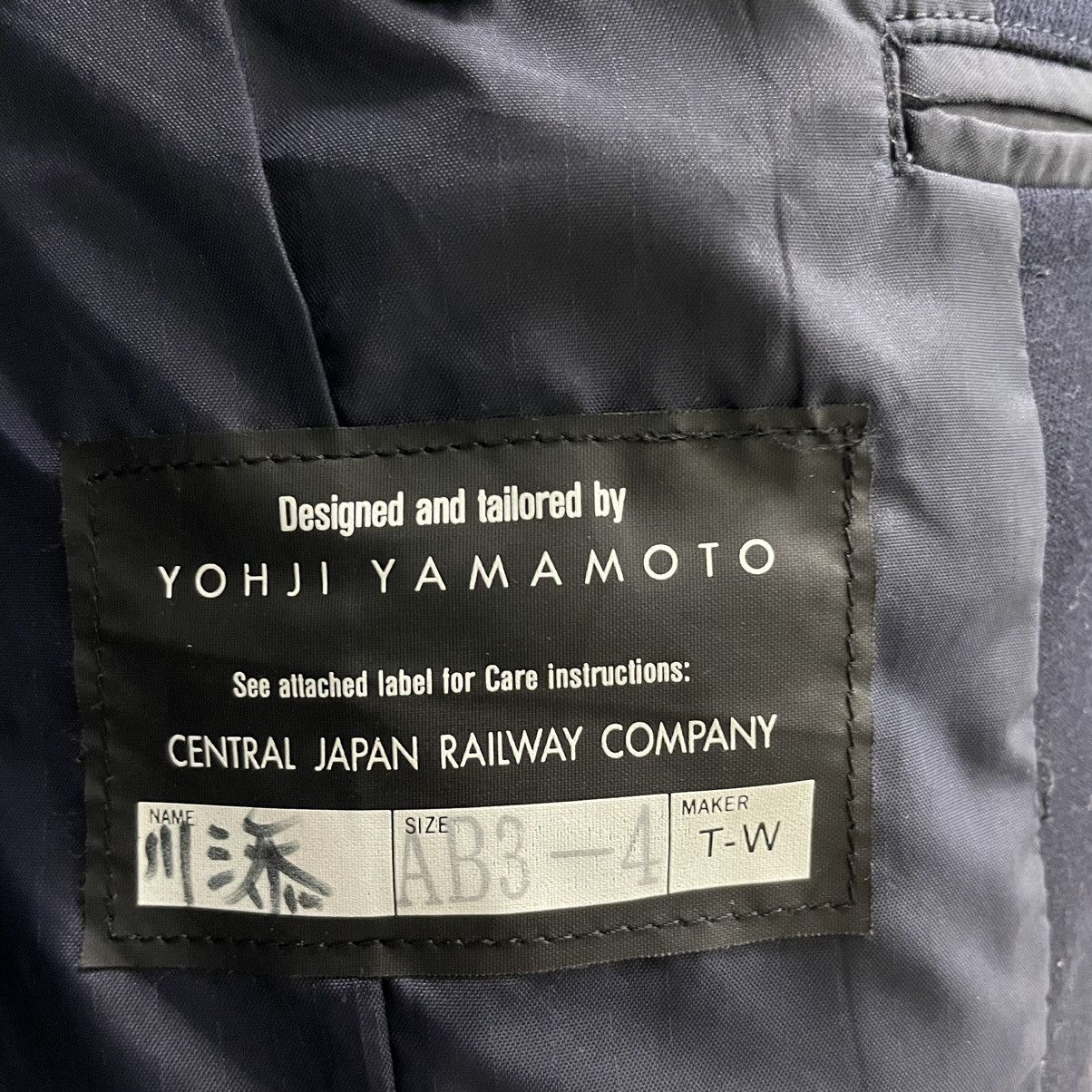 Vintage × Yohji Yamamoto 💥90s Yohji Yamamoto Railway Captain Button Blazer Jacket Size US M / EU 48-50 / 2 - 10 Thumbnail