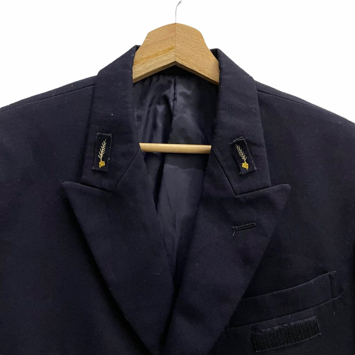 Vintage × Yohji Yamamoto 💥90s Yohji Yamamoto Railway Captain Button Blazer Jacket Size US M / EU 48-50 / 2 - 5 Thumbnail