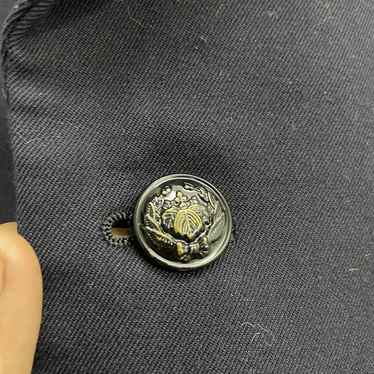 Vintage × Yohji Yamamoto 💥90s Yohji Yamamoto Railway Captain Button Blazer Jacket Size US M / EU 48-50 / 2 - 8 Thumbnail