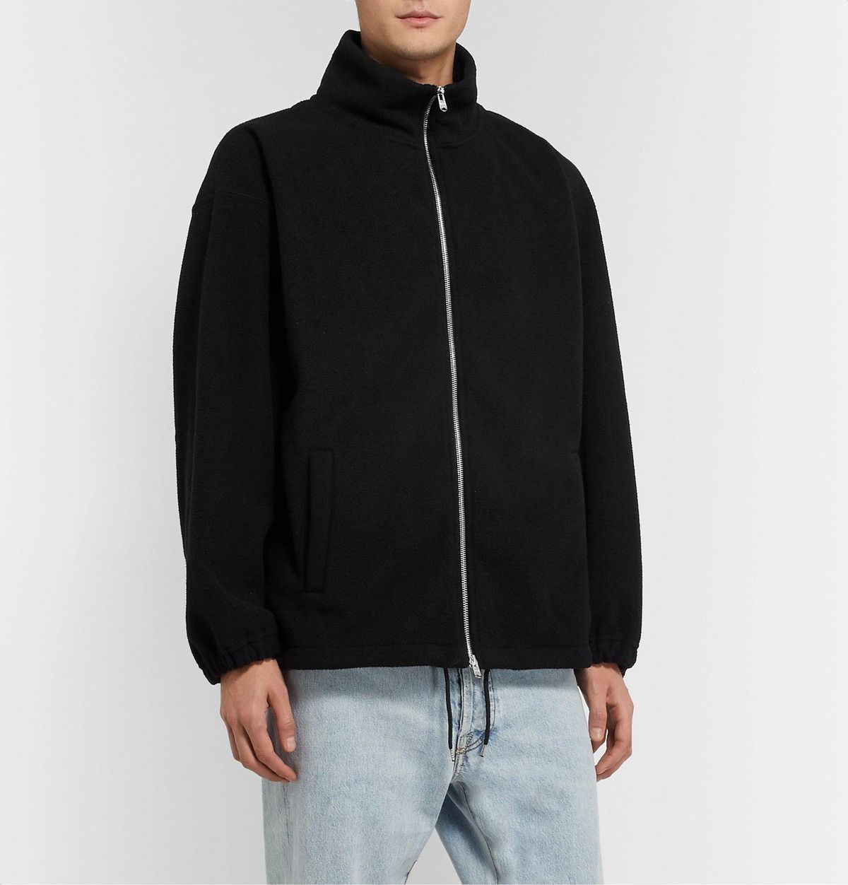 Our Legacy Our Legacy Black Fleece Jacket L50 Size US L / EU 52-54 / 3 - 2 Thumbnail