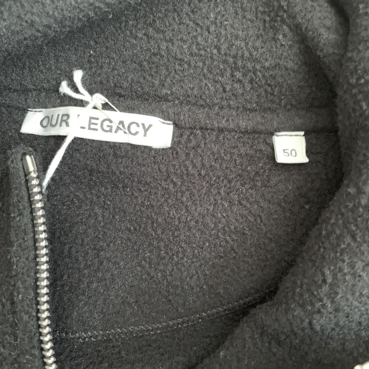 Our Legacy Our Legacy Black Fleece Jacket L50 Size US L / EU 52-54 / 3 - 7 Thumbnail