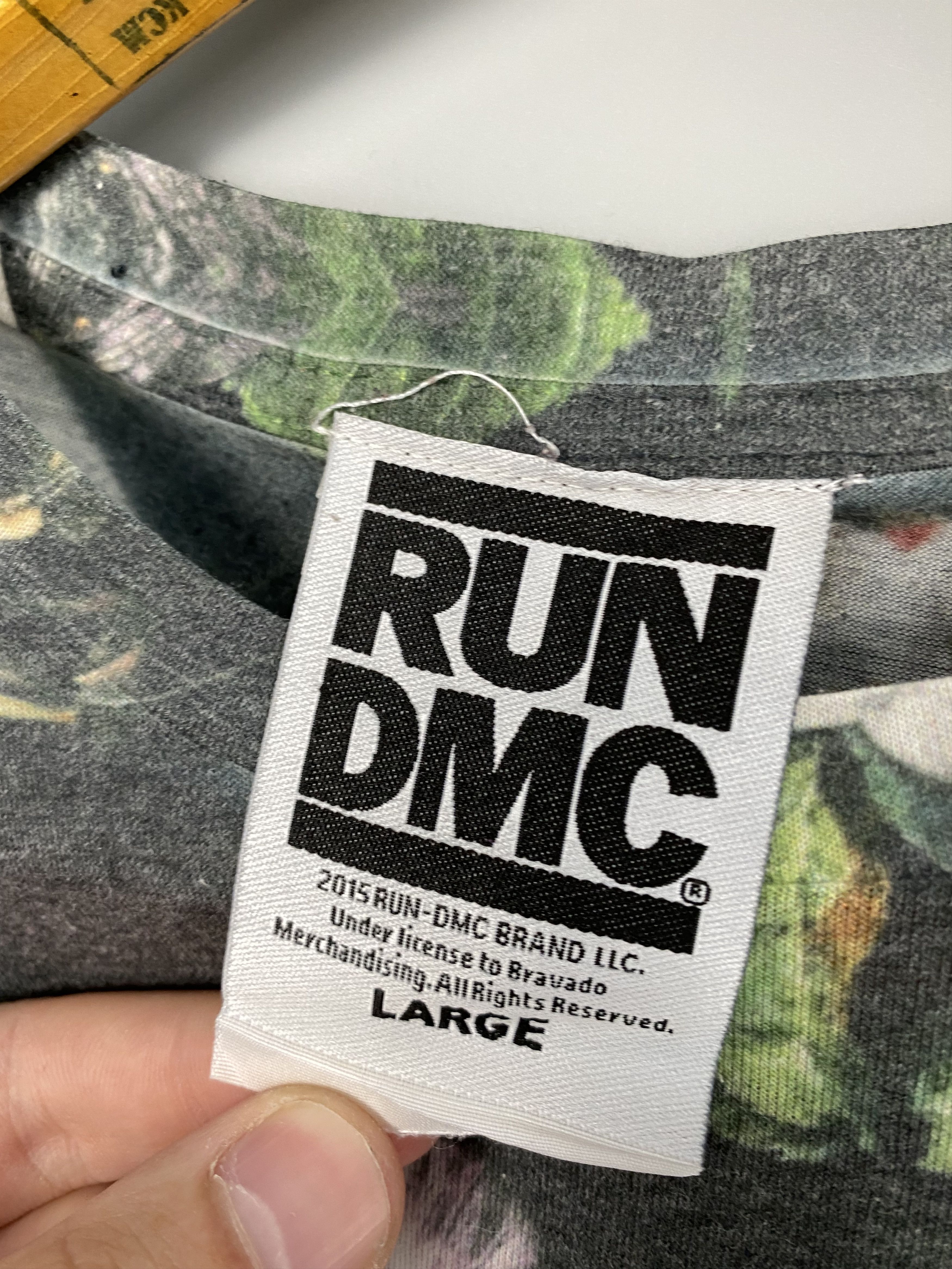 RUN DMC × Rap Tees RUN-DMC 2015 Rap T-Shirt Size US L / EU 52-54 / 3 - 6 Thumbnail