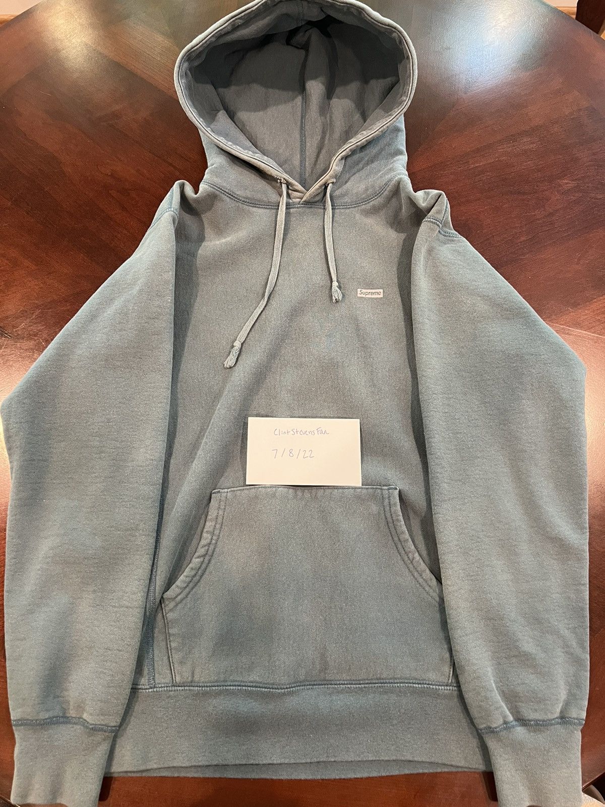 Supreme Reflective Small Logo Hoodie | Grailed