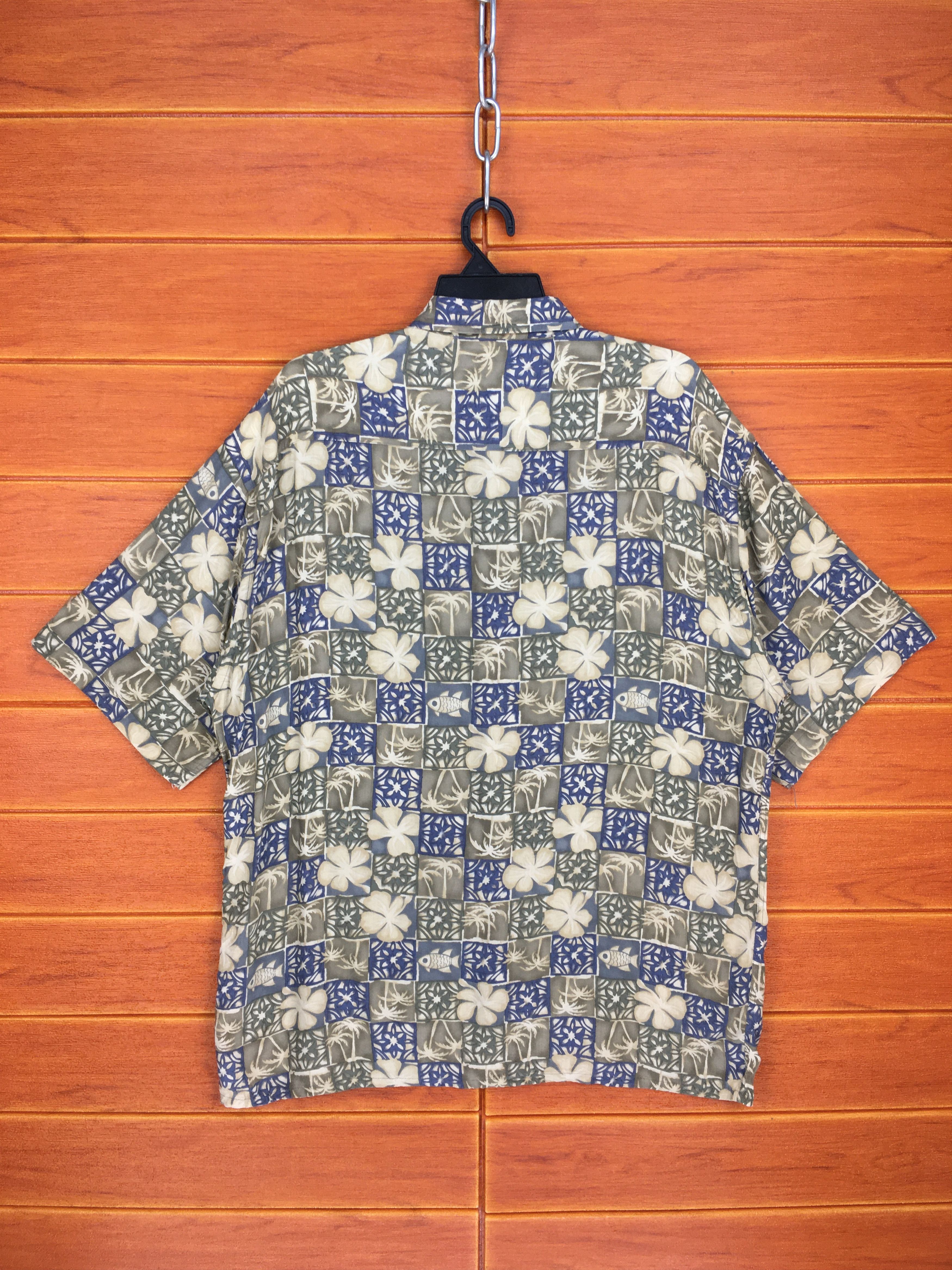 Campia Moda Vintage CAMPIA MODA Rayon Hawaiian Shirt Size US L / EU 52-54 / 3 - 7 Thumbnail