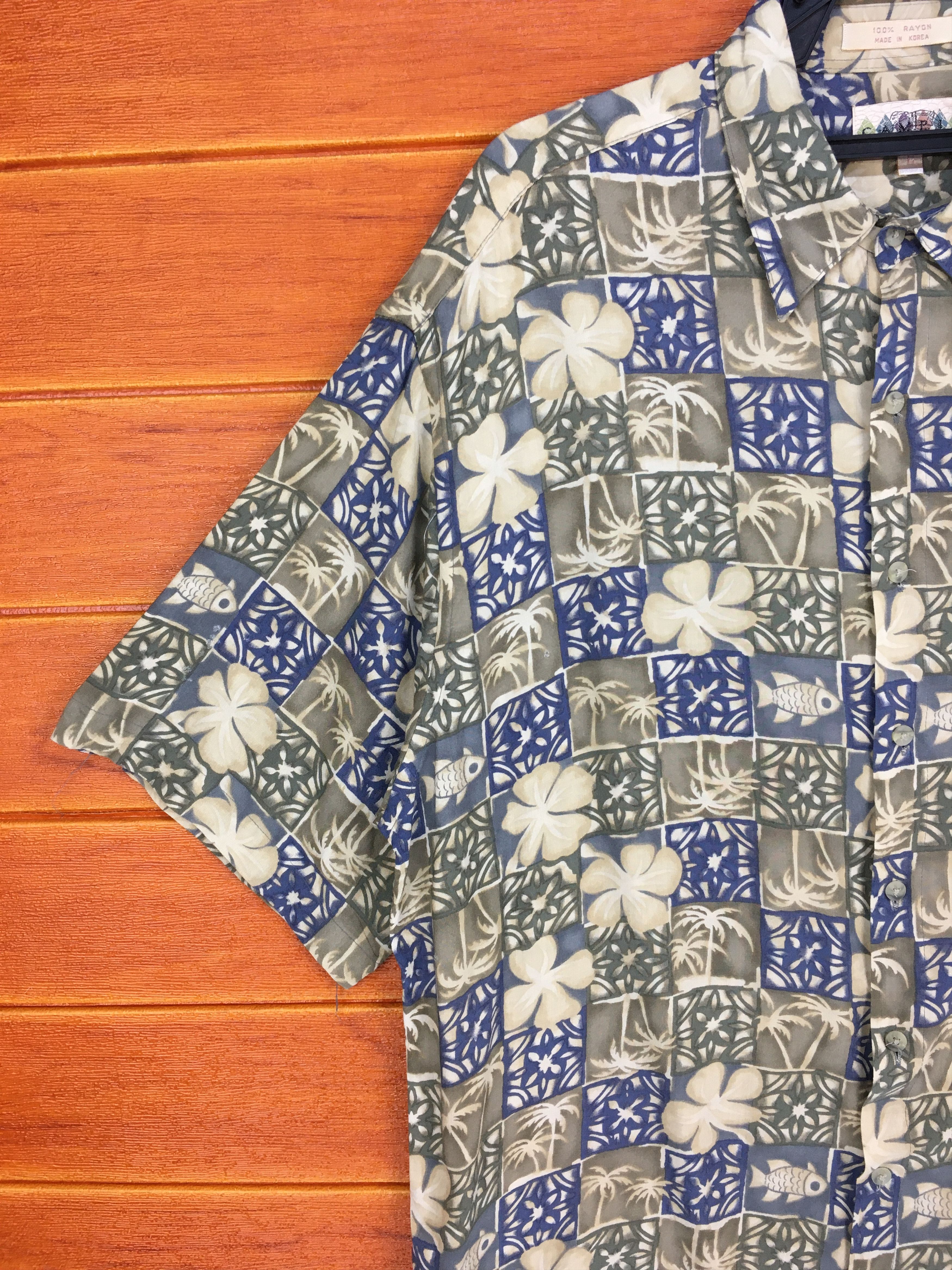 Campia Moda Vintage CAMPIA MODA Rayon Hawaiian Shirt Size US L / EU 52-54 / 3 - 2 Thumbnail