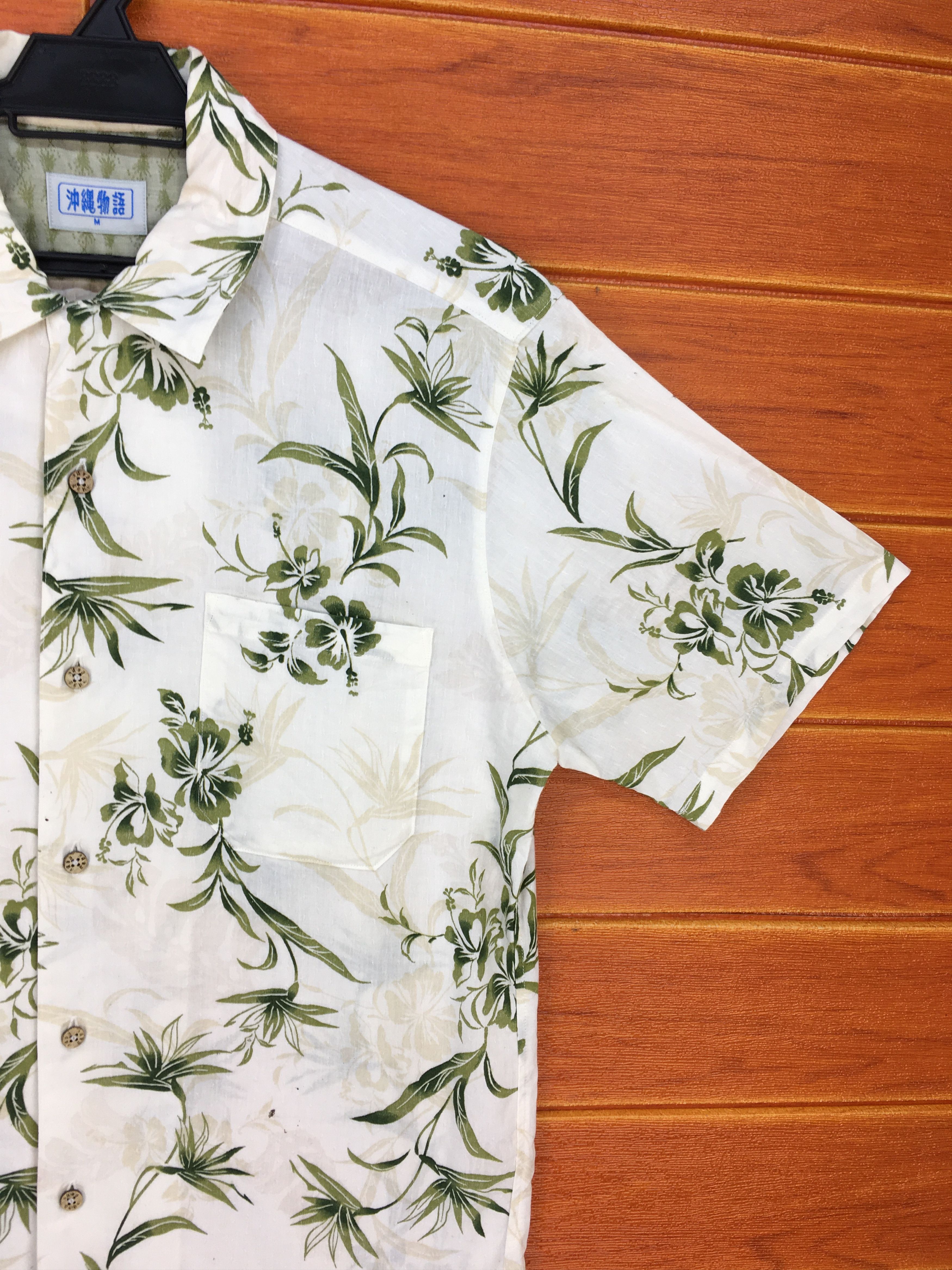Japanese Brand Japanese Hawaiian Made In Okinawa Shirt Size US M / EU 48-50 / 2 - 5 Thumbnail