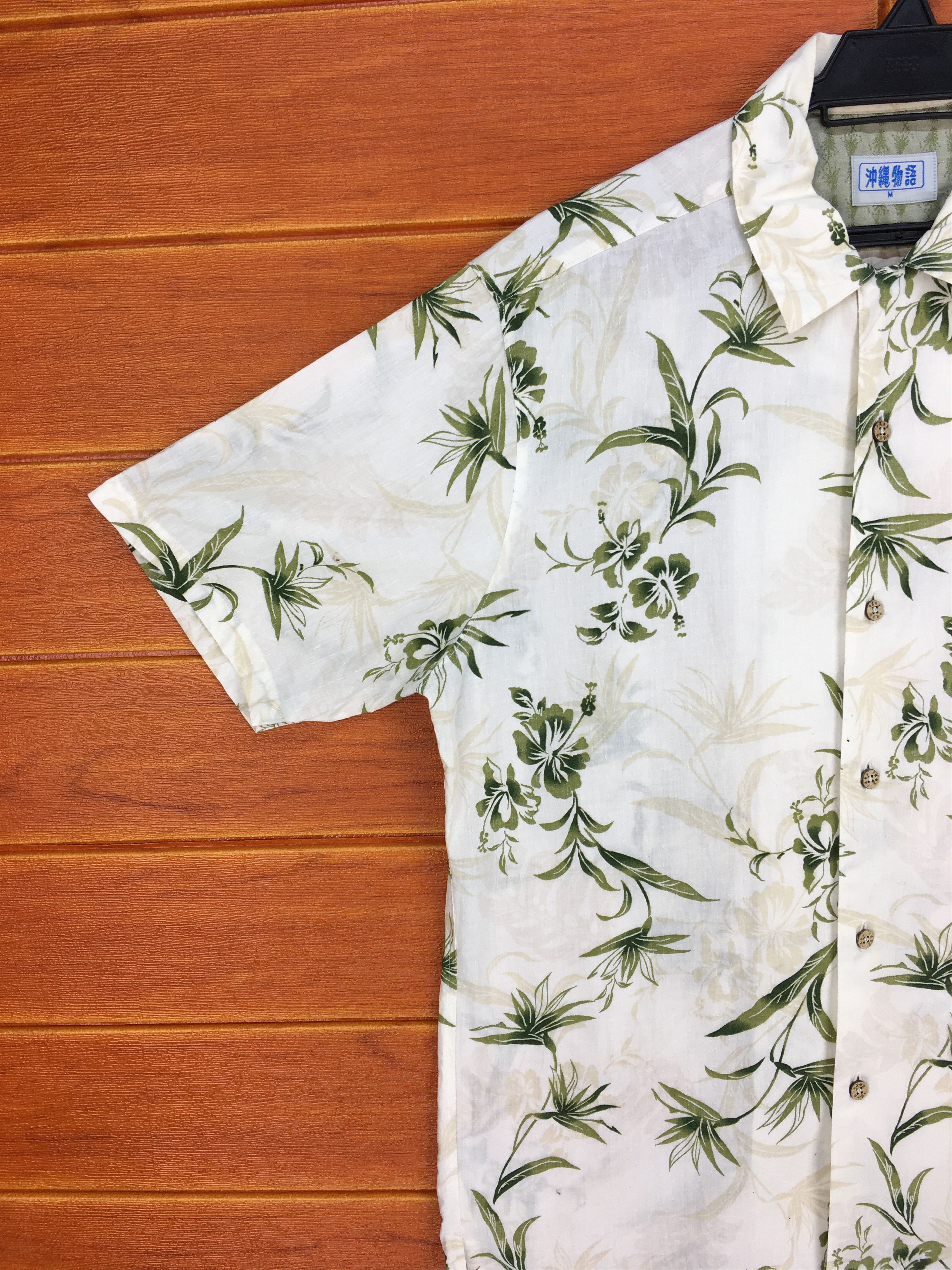 Japanese Brand Japanese Hawaiian Made In Okinawa Shirt Size US M / EU 48-50 / 2 - 2 Thumbnail