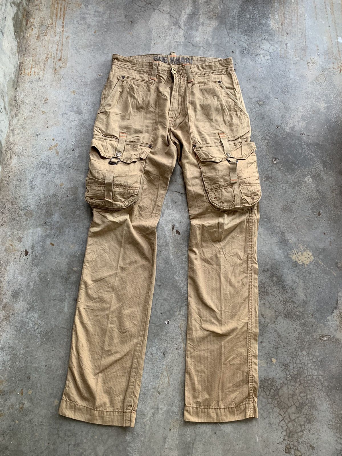 Edwin Edwin 505 Khaki 3D Front Pocket Pant Size US 30 / EU 46 - 1 Thumbnail