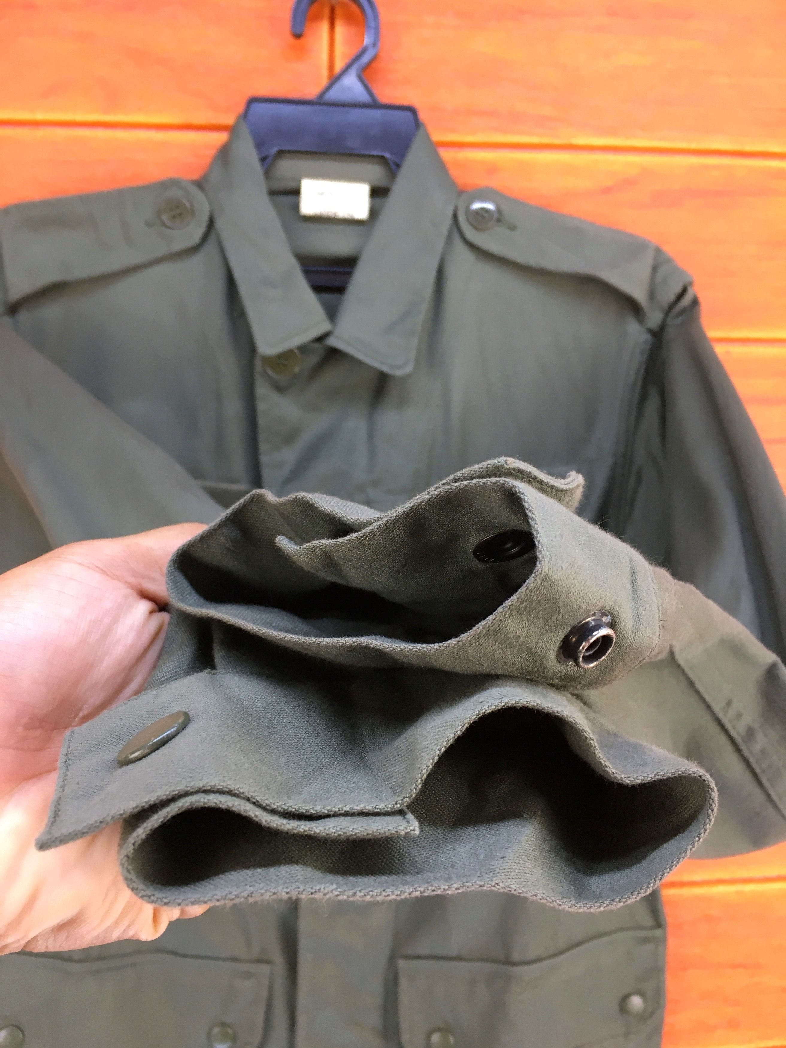 Vintage Vintage 1987 France Military Jacket Size US M / EU 48-50 / 2 - 4 Thumbnail