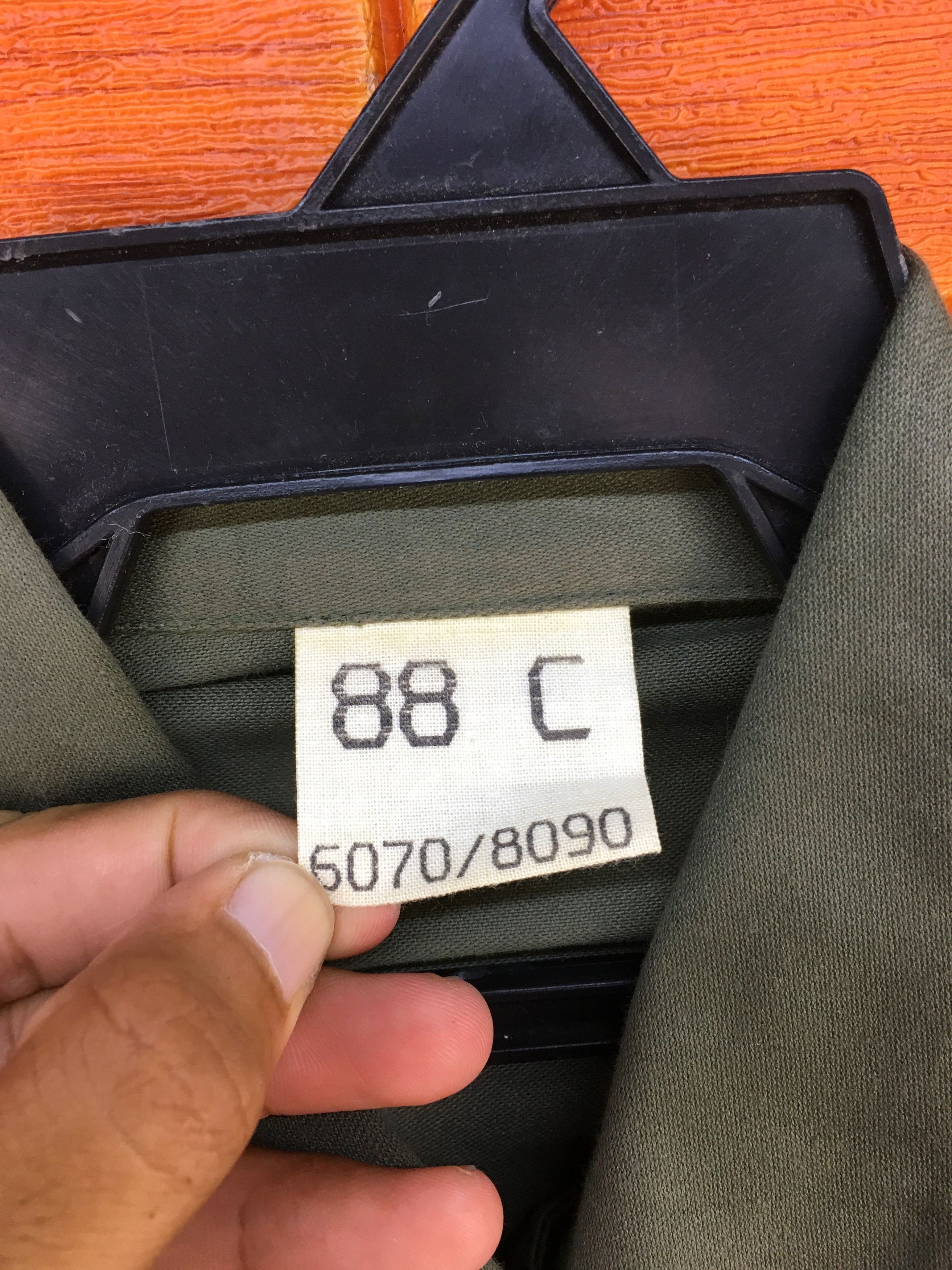 Vintage Vintage 1987 France Military Jacket Size US M / EU 48-50 / 2 - 5 Thumbnail