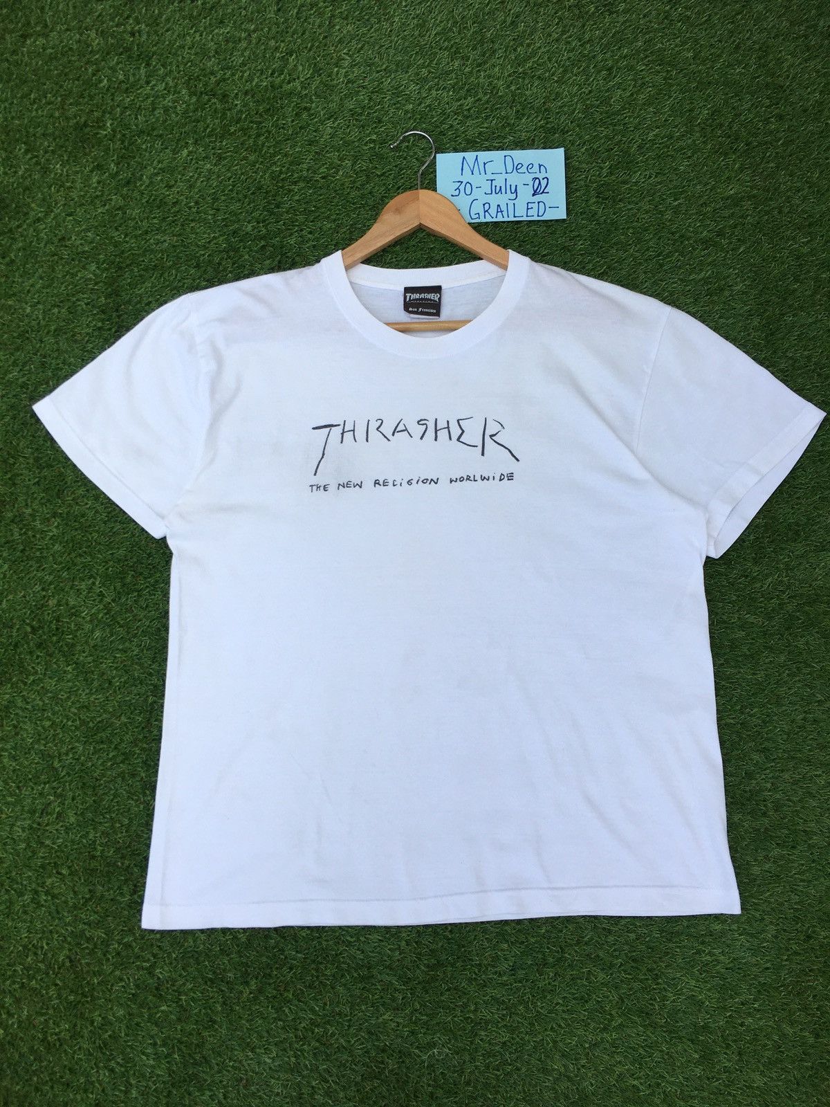 Thrasher Rare Thrasher Skateboards Spellout Tshirt Size US L / EU 52-54 / 3 - 2 Thumbnail