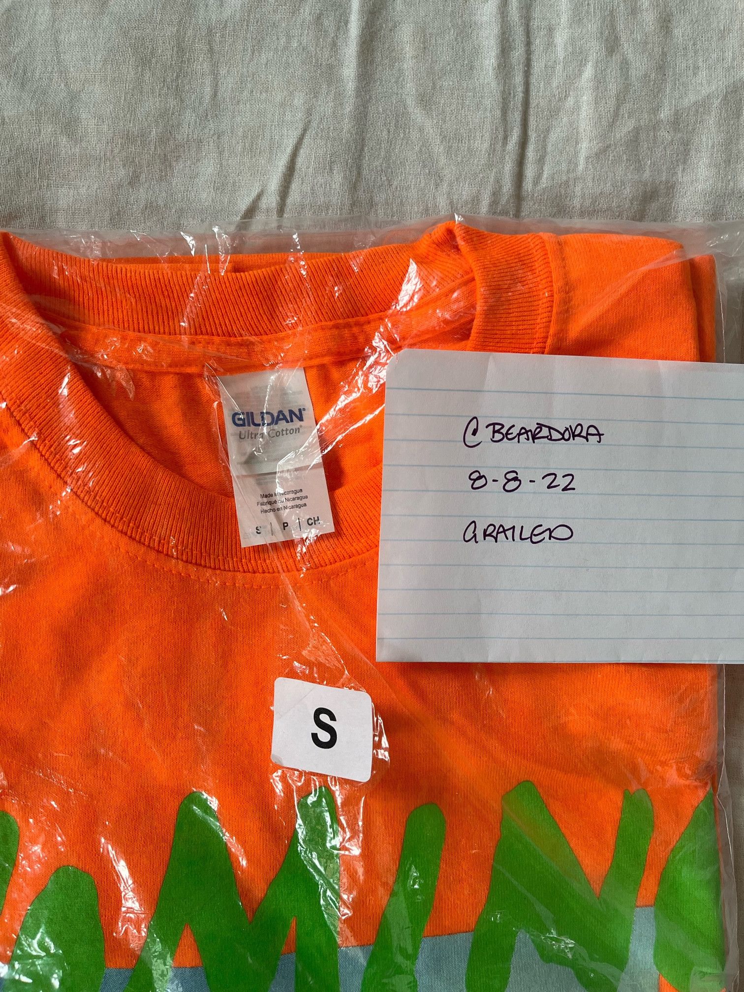Kanye West Kanye West Wyoming L/S Orange Tee - Small Size US S / EU 44-46 / 1 - 2 Thumbnail