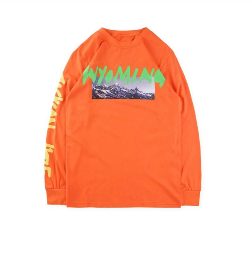 Kanye West Kanye West Wyoming L/S Orange Tee - Small Size US S / EU 44-46 / 1 - 1 Thumbnail