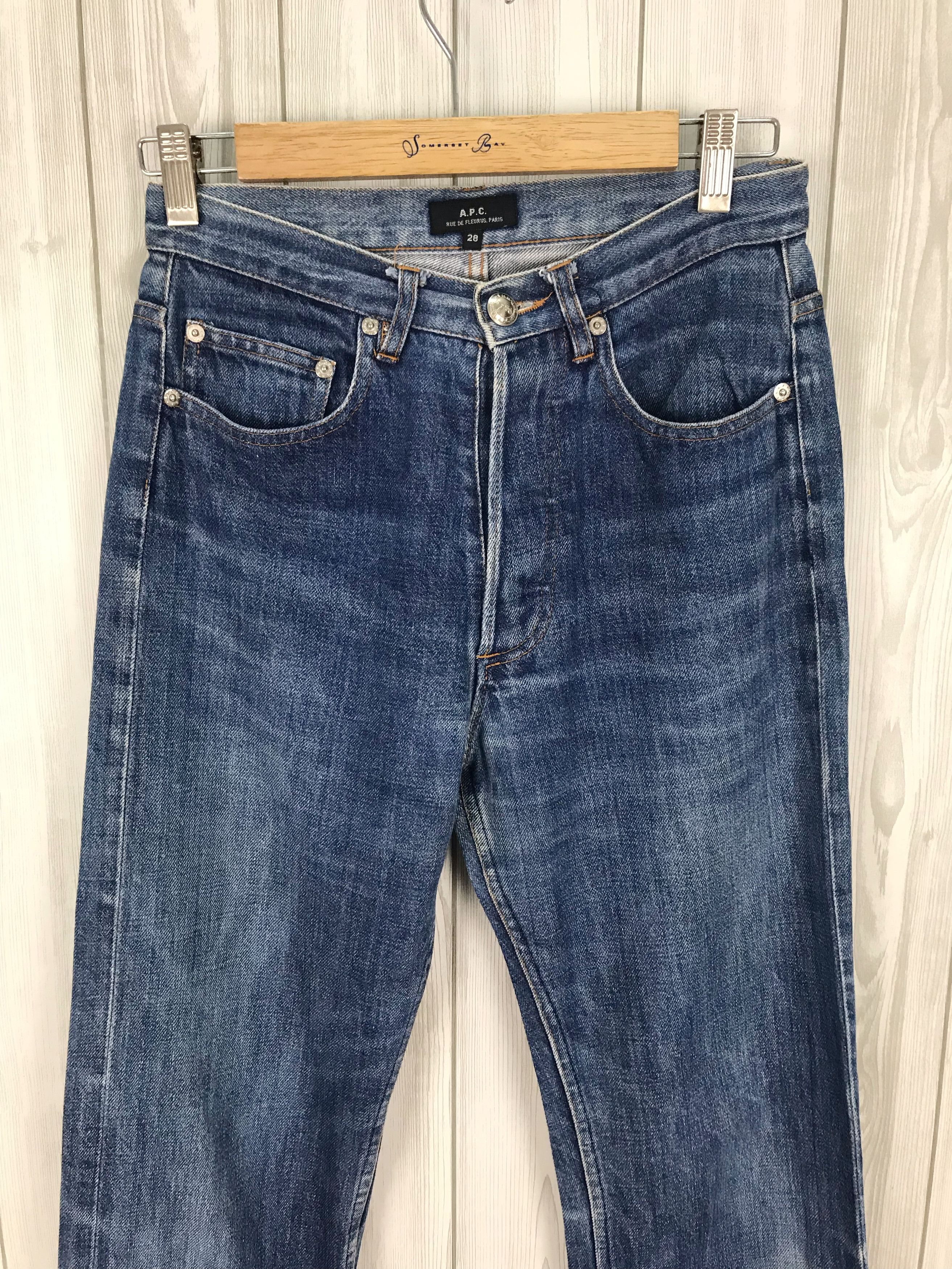 A.P.C. × Japanese Brand APC Made In Japan Selvedge Denim Jeans Size US 27 - 2 Thumbnail