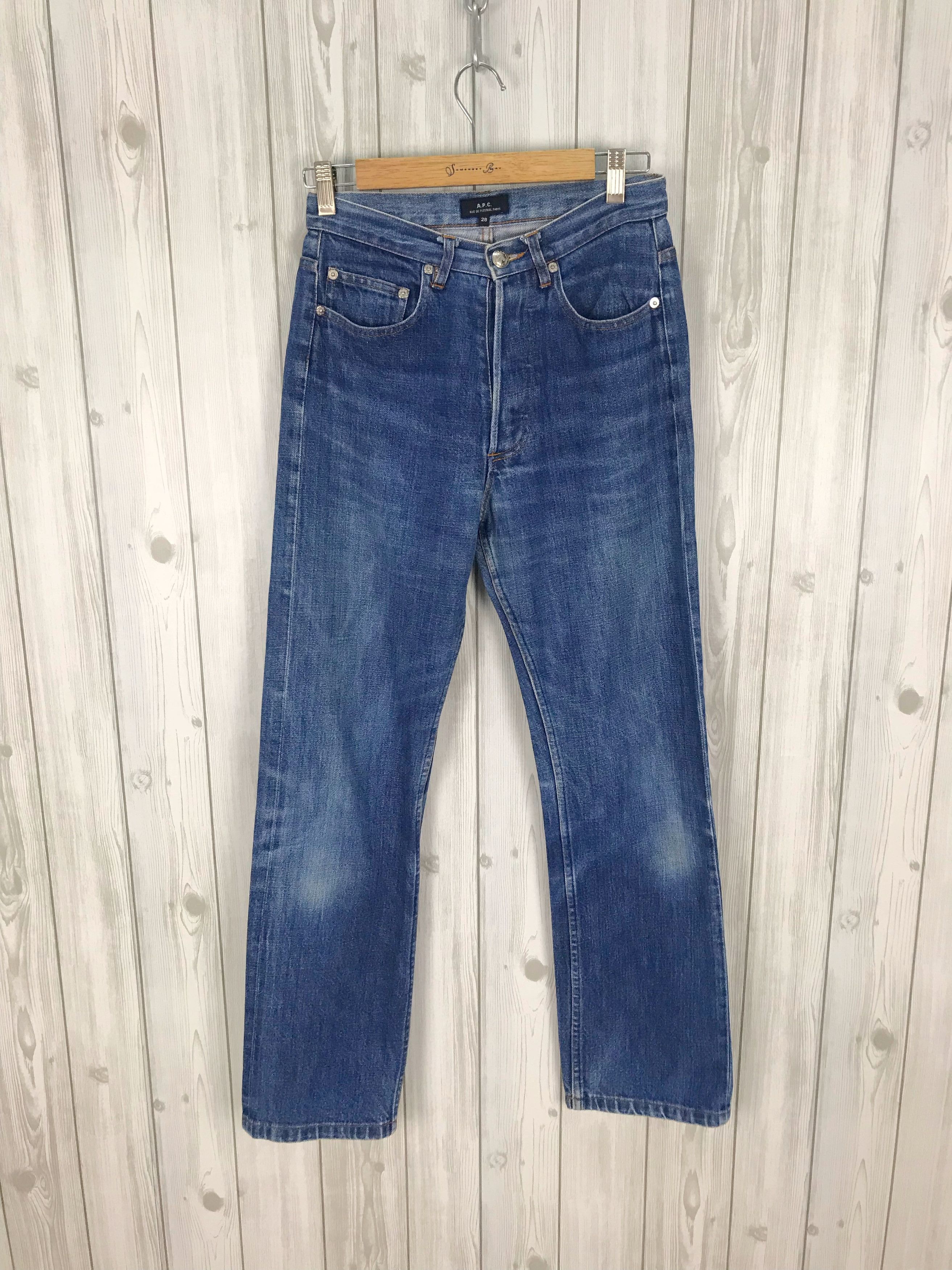 A.P.C. × Japanese Brand APC Made In Japan Selvedge Denim Jeans Size US 27 - 1 Thumbnail