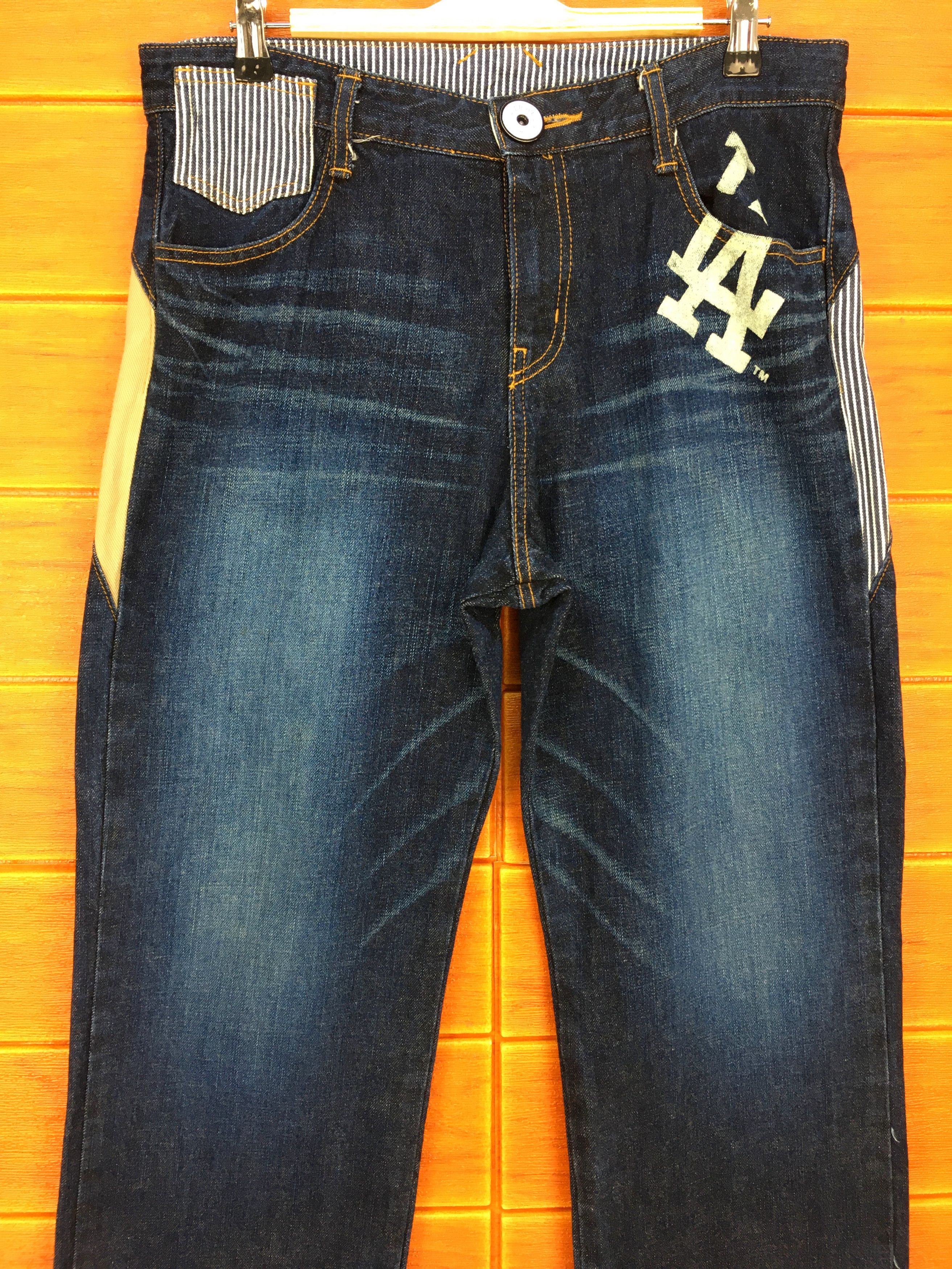 MLB Los Angeles Dodgers MLB Denim Jeans Size US 32 / EU 48 - 5 Thumbnail