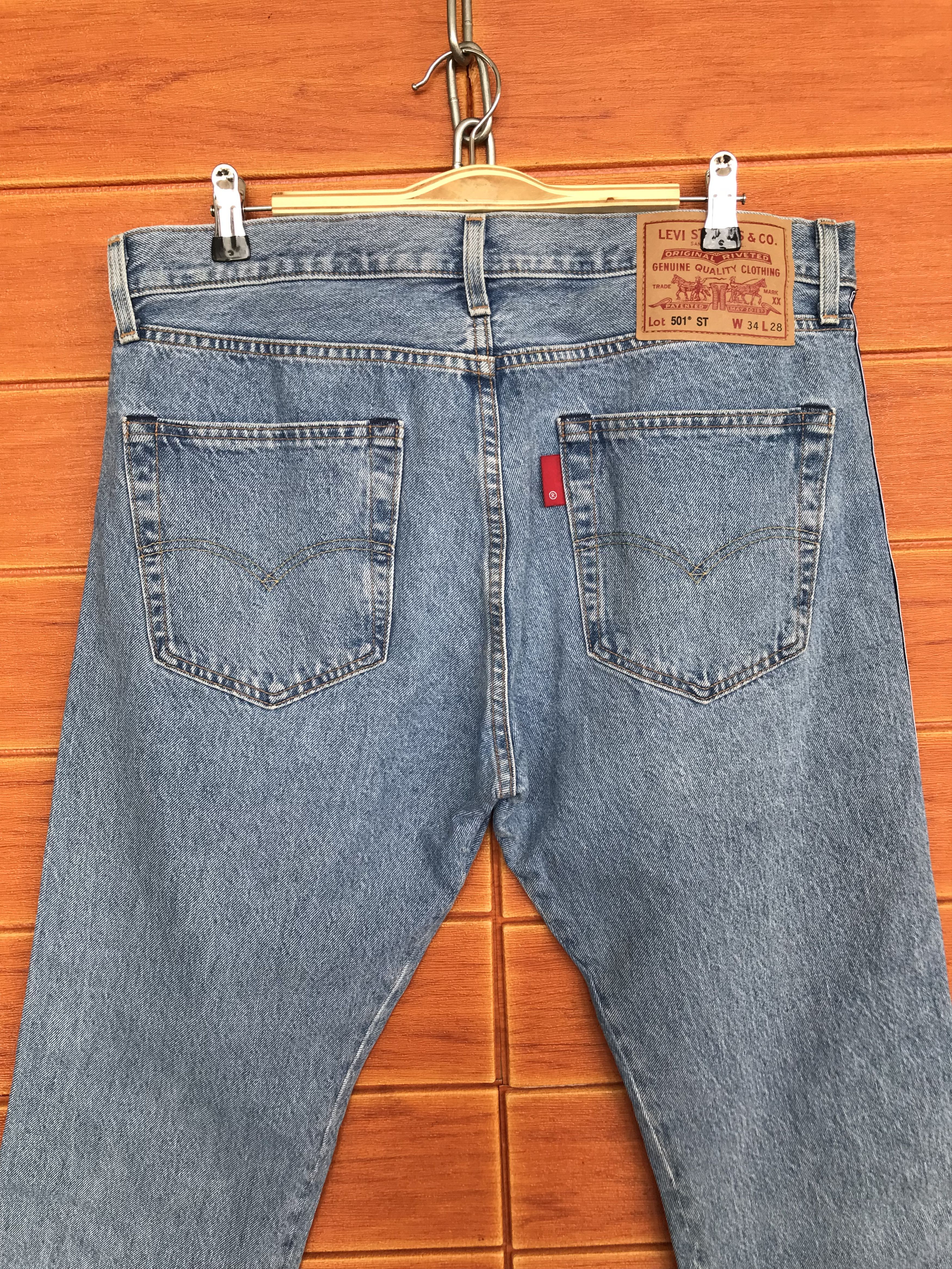 Levi's Levis 501 ST Sidetape Denim Jeans Size US 34 / EU 50 - 10 Thumbnail