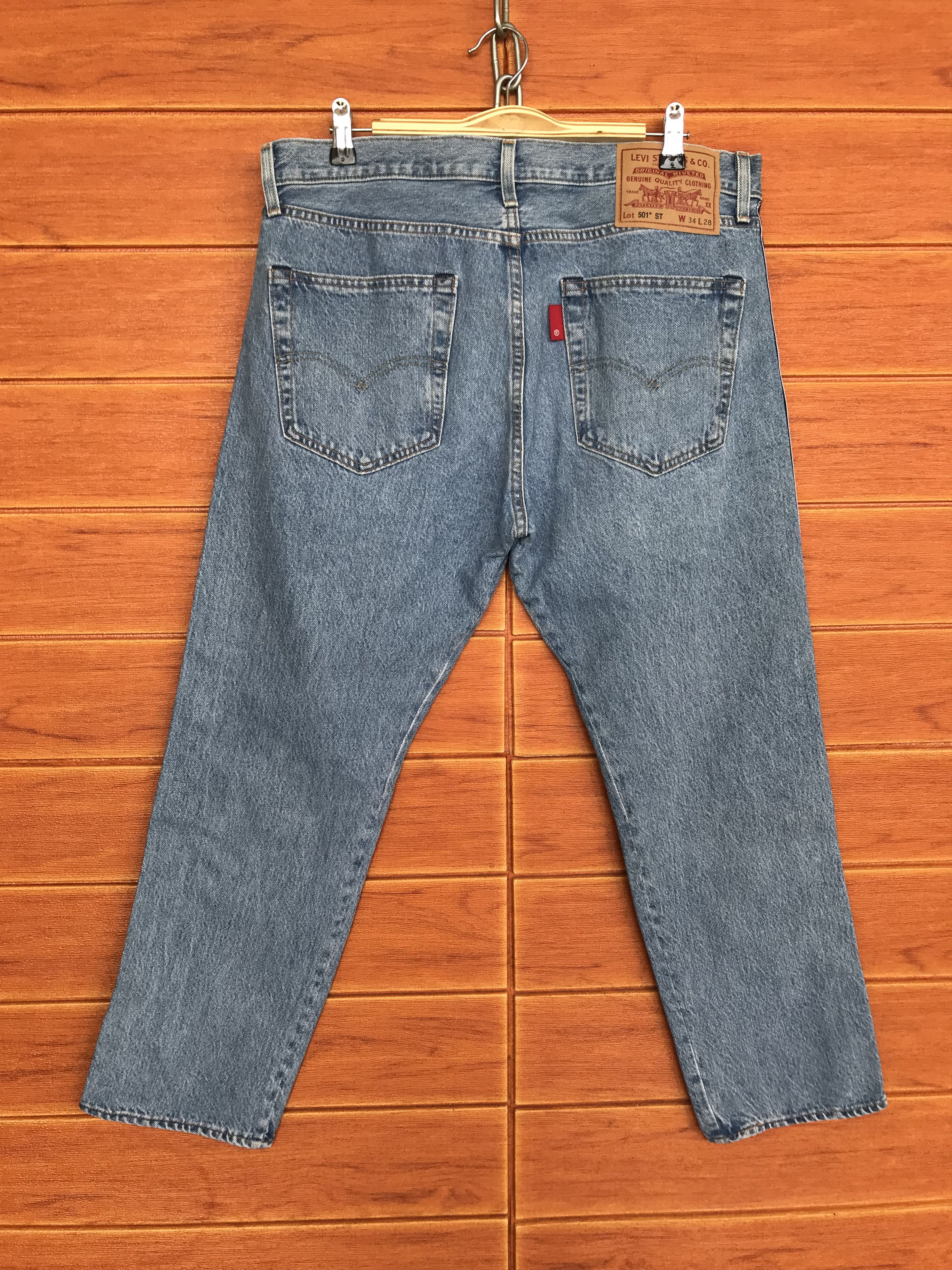 Levi's Levis 501 ST Sidetape Denim Jeans Size US 34 / EU 50 - 9 Thumbnail
