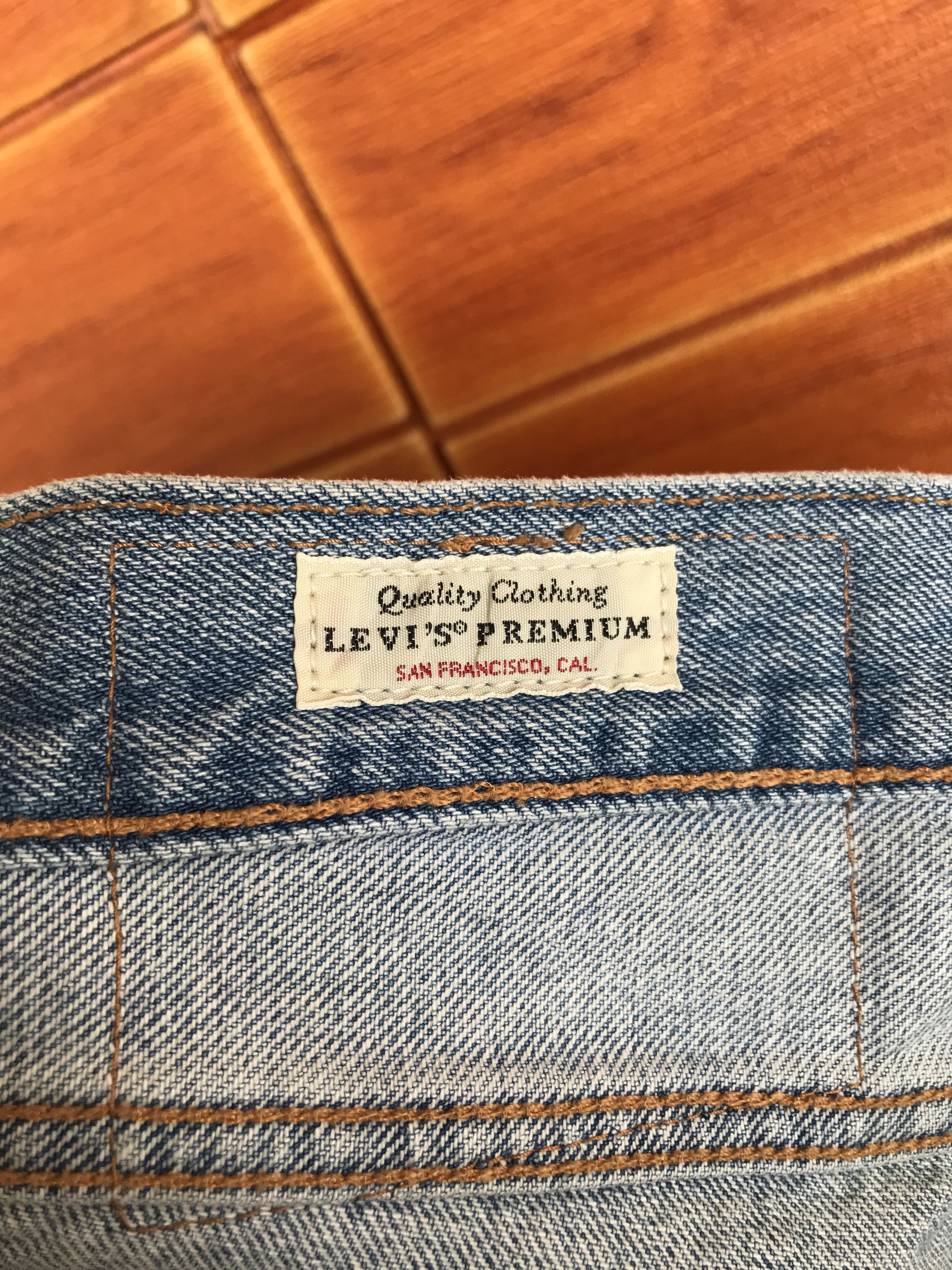 Levi's Levis 501 ST Sidetape Denim Jeans Size US 34 / EU 50 - 16 Thumbnail