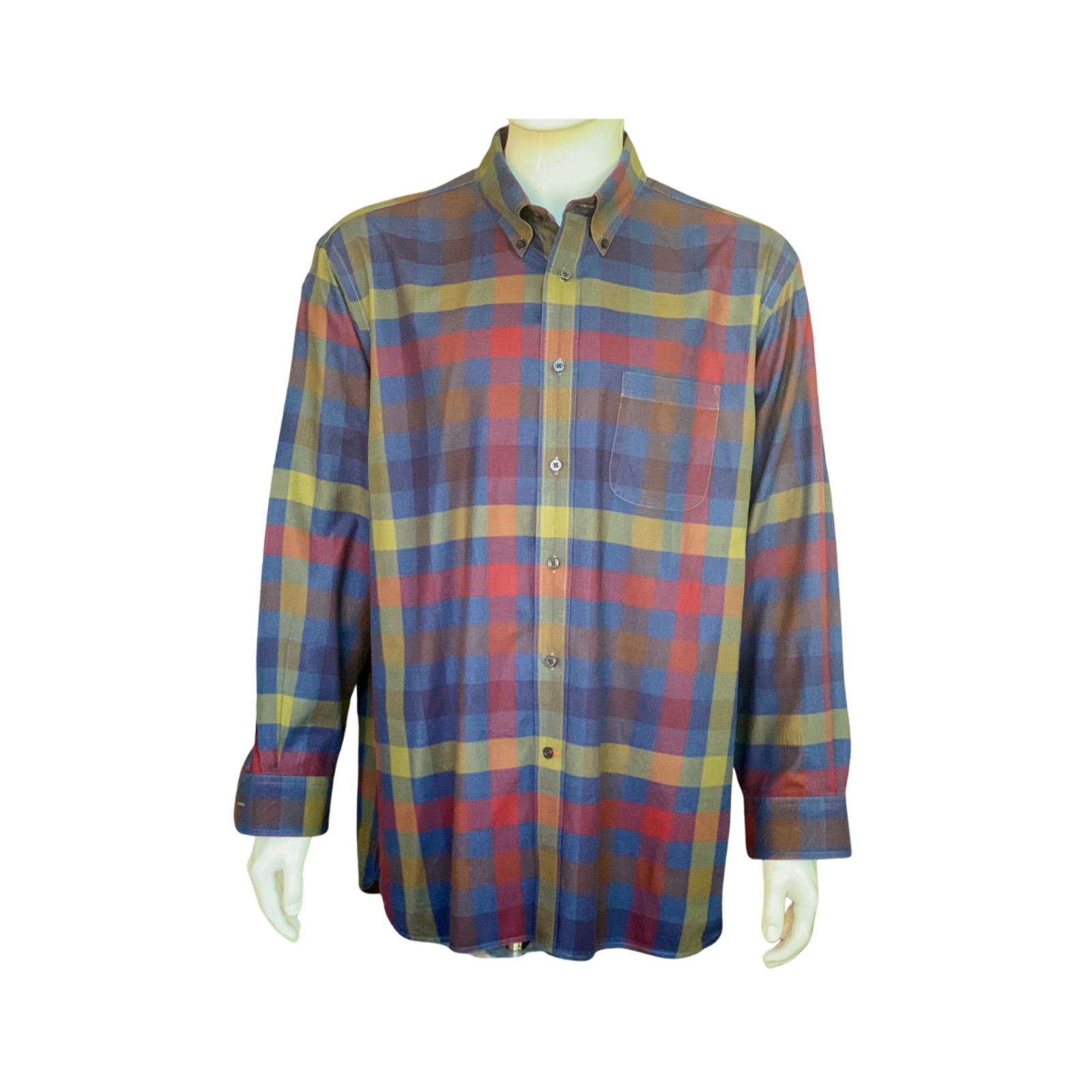 Lot De 3 Chemises Homme Daniel Crémieux Manches Longues - Taille L - à Carreaux