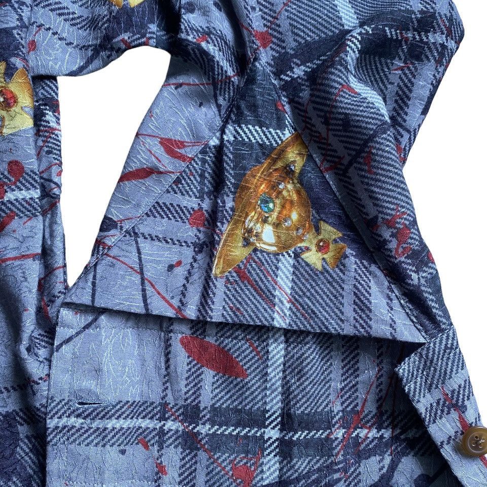 Vivienne Westwood Vivienne Westwood Rayon Square Shirt Size US S / EU 44-46 / 1 - 3 Thumbnail