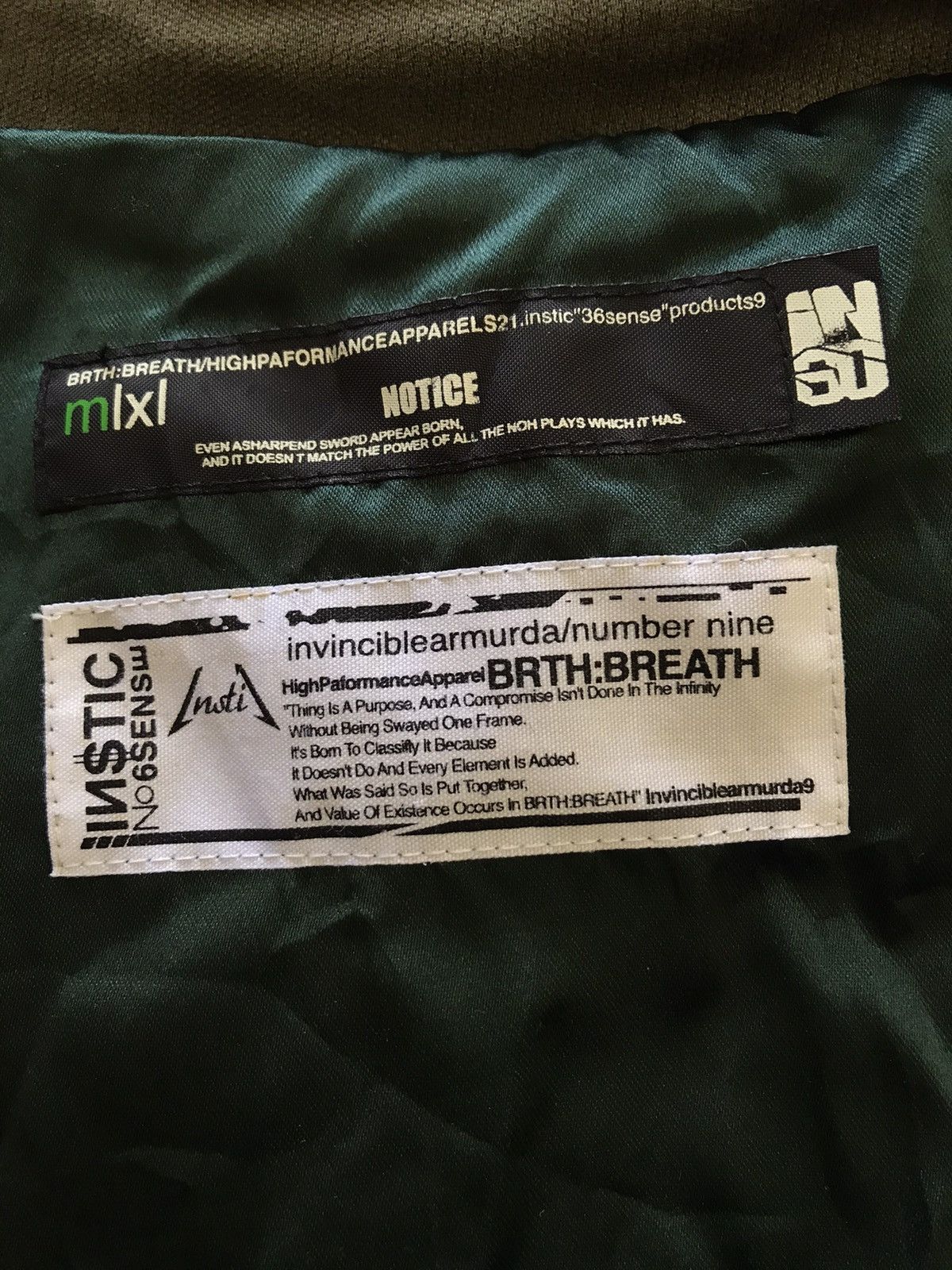 If Six Was Nine × Number (N)ine Number (N)ine X Brth:Breath Biker Jacket Size US M / EU 48-50 / 2 - 5 Thumbnail