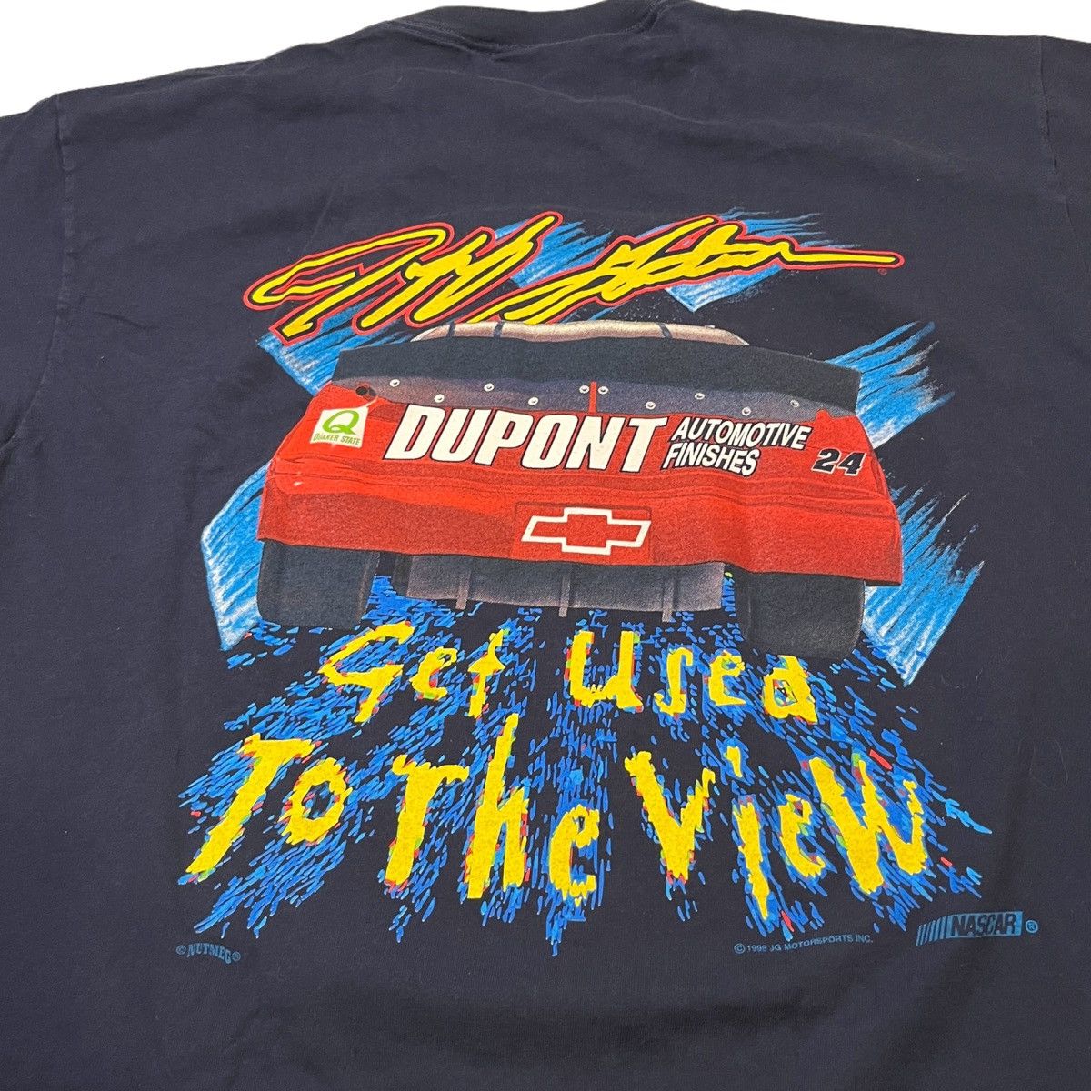 NASCAR × Vintage 98’ NASCAR Jeff Gordon Get Used To The View Tee Size US XL / EU 56 / 4 - 7 Thumbnail