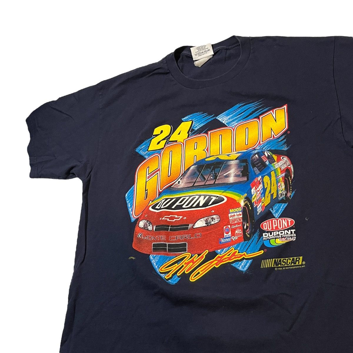 NASCAR × Vintage 98’ NASCAR Jeff Gordon Get Used To The View Tee Size US XL / EU 56 / 4 - 2 Thumbnail