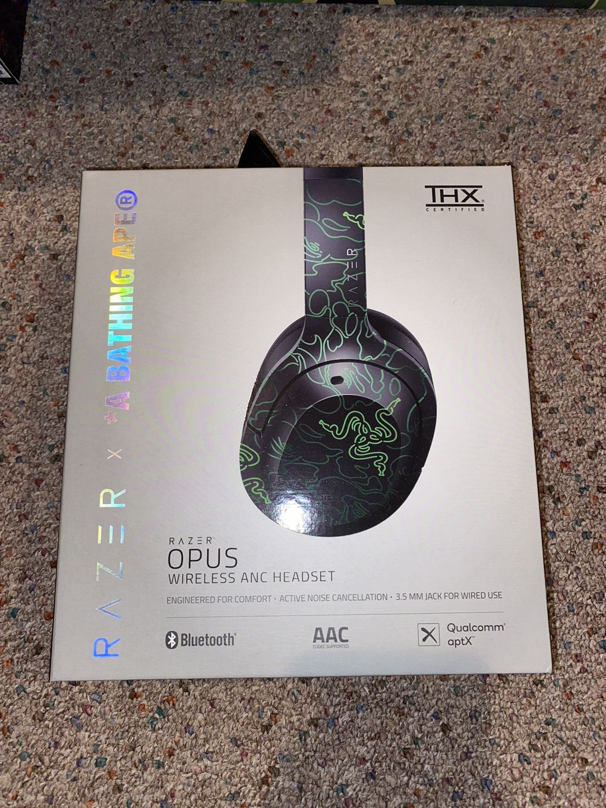 Bape Opus Wireless Headphones Razer Opus BAPE Limited Edition