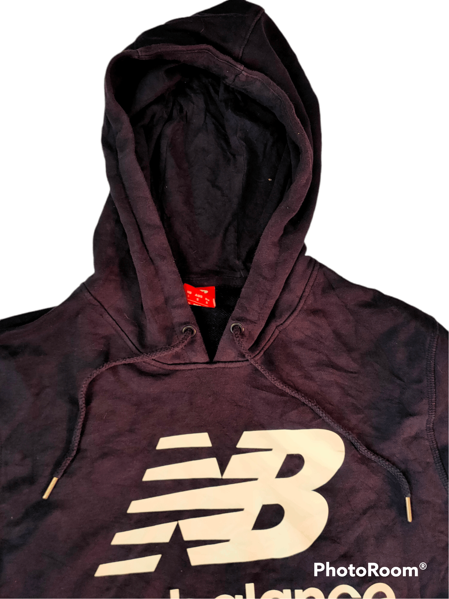 New balance sweatshirt hoodie Spellout big logo front