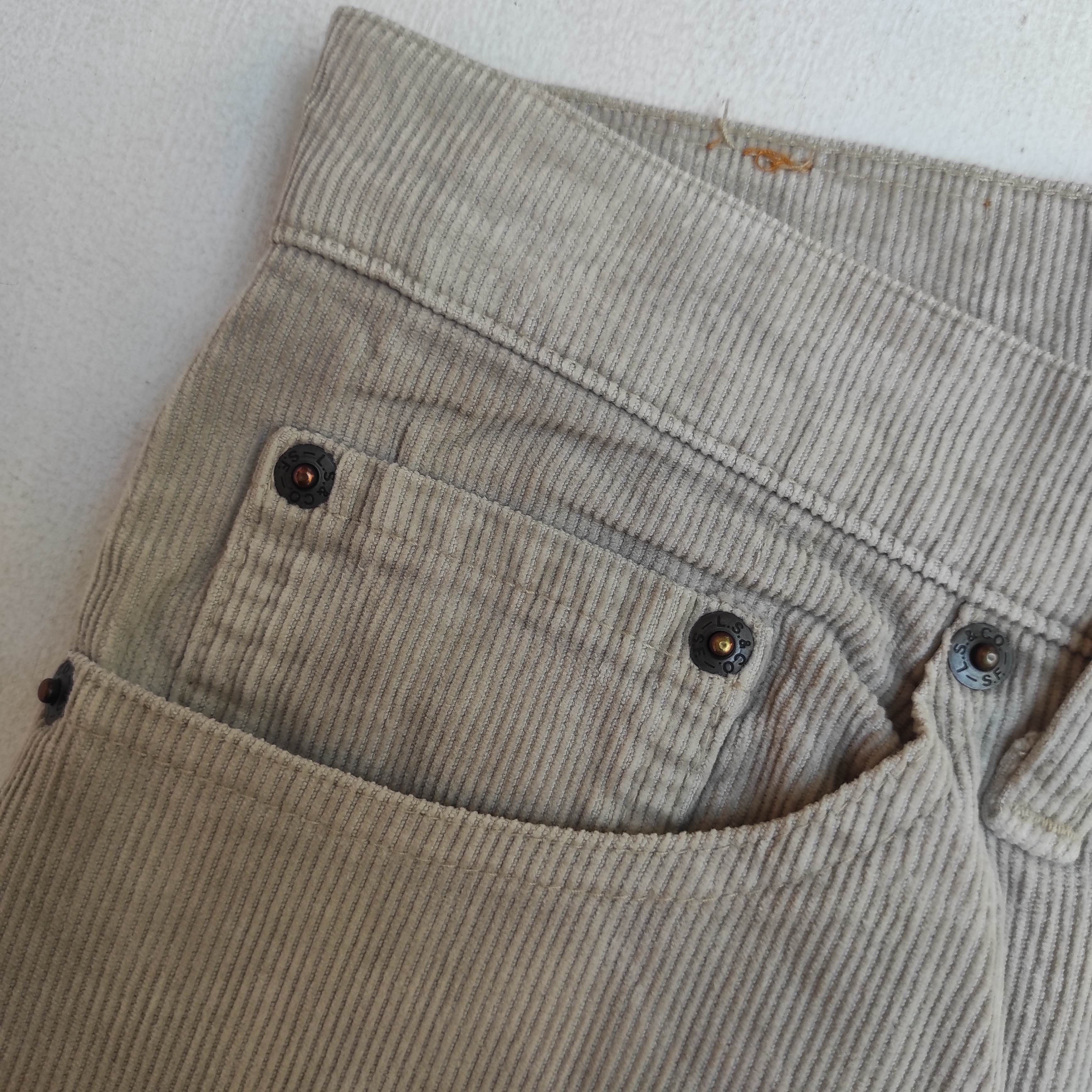 Levi's Vintage Levis 515-15 Corduroy pants Size US 30 / EU 46 - 3 Thumbnail