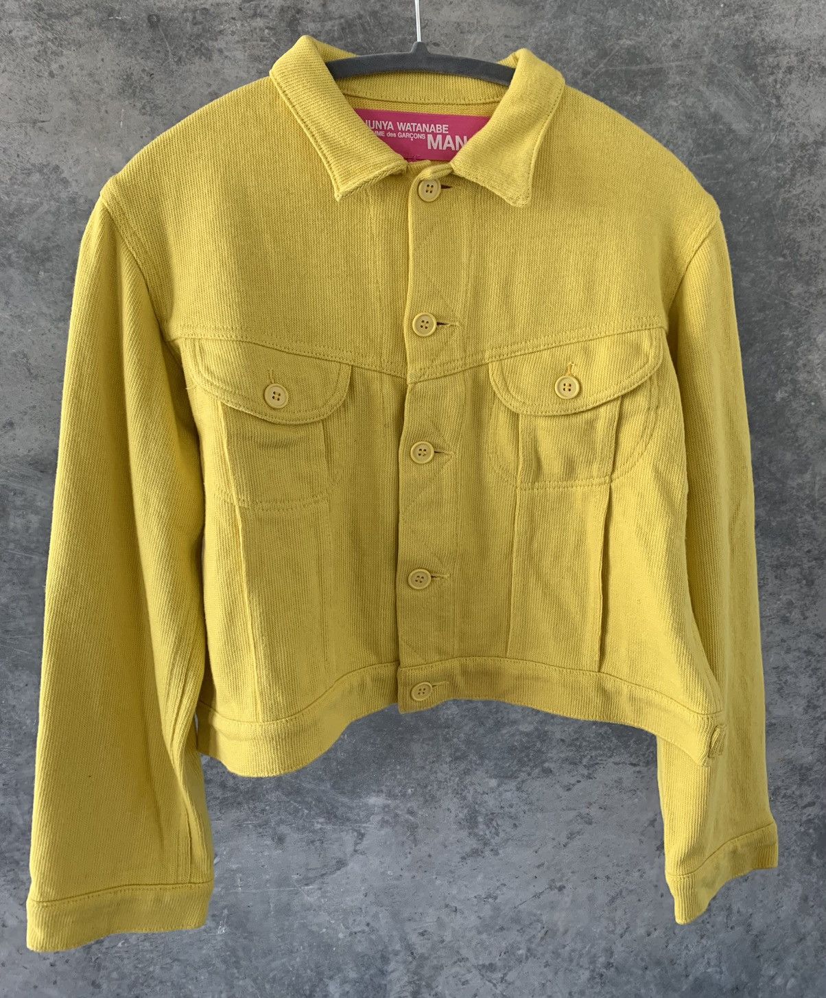 Comme des Garcons Comme Des Garcons MAN Junya Cotton Crop Trucker Jacket Size US M / EU 48-50 / 2 - 1 Thumbnail