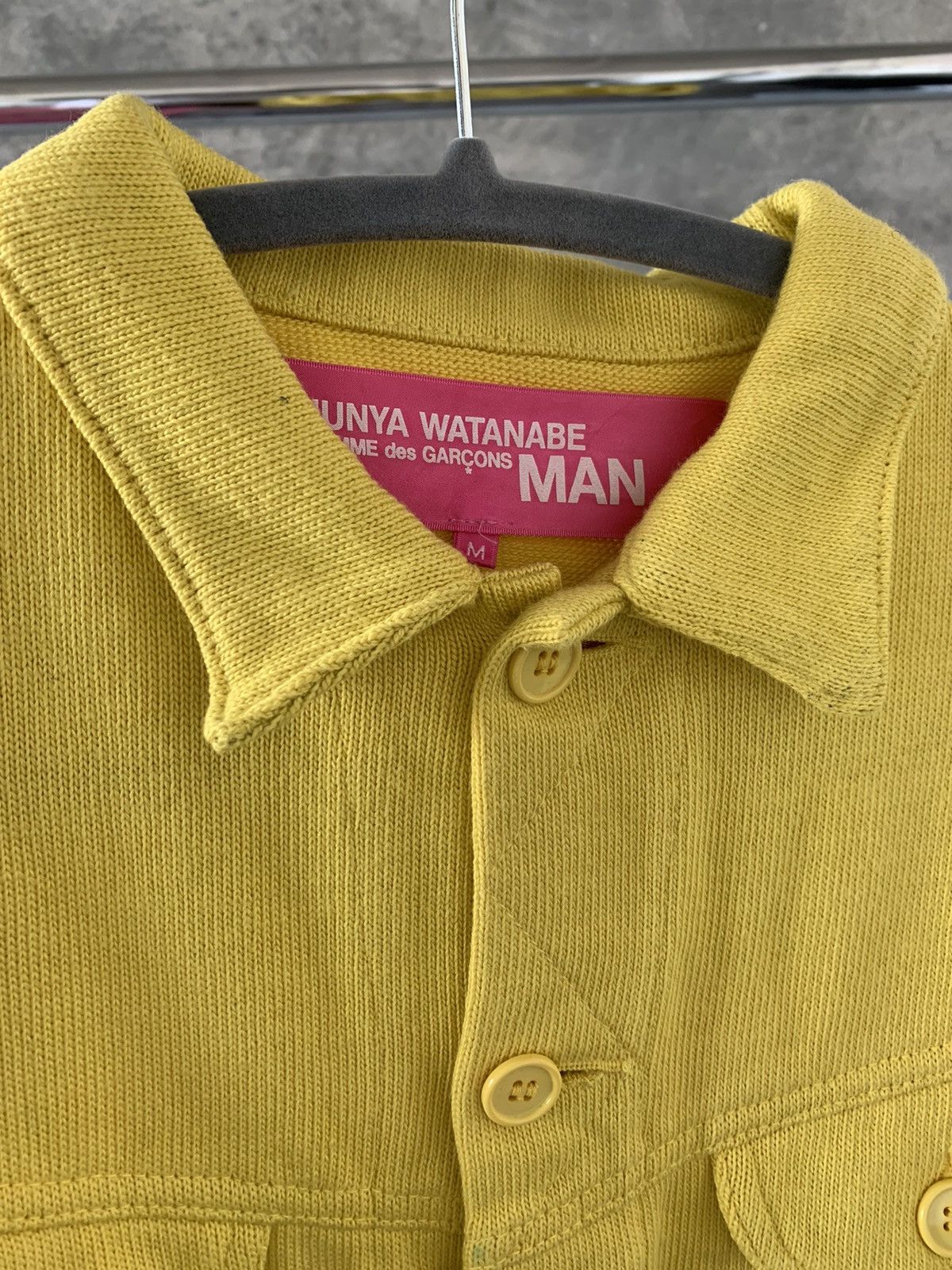 Comme des Garcons Comme Des Garcons MAN Junya Cotton Crop Trucker Jacket Size US M / EU 48-50 / 2 - 2 Thumbnail