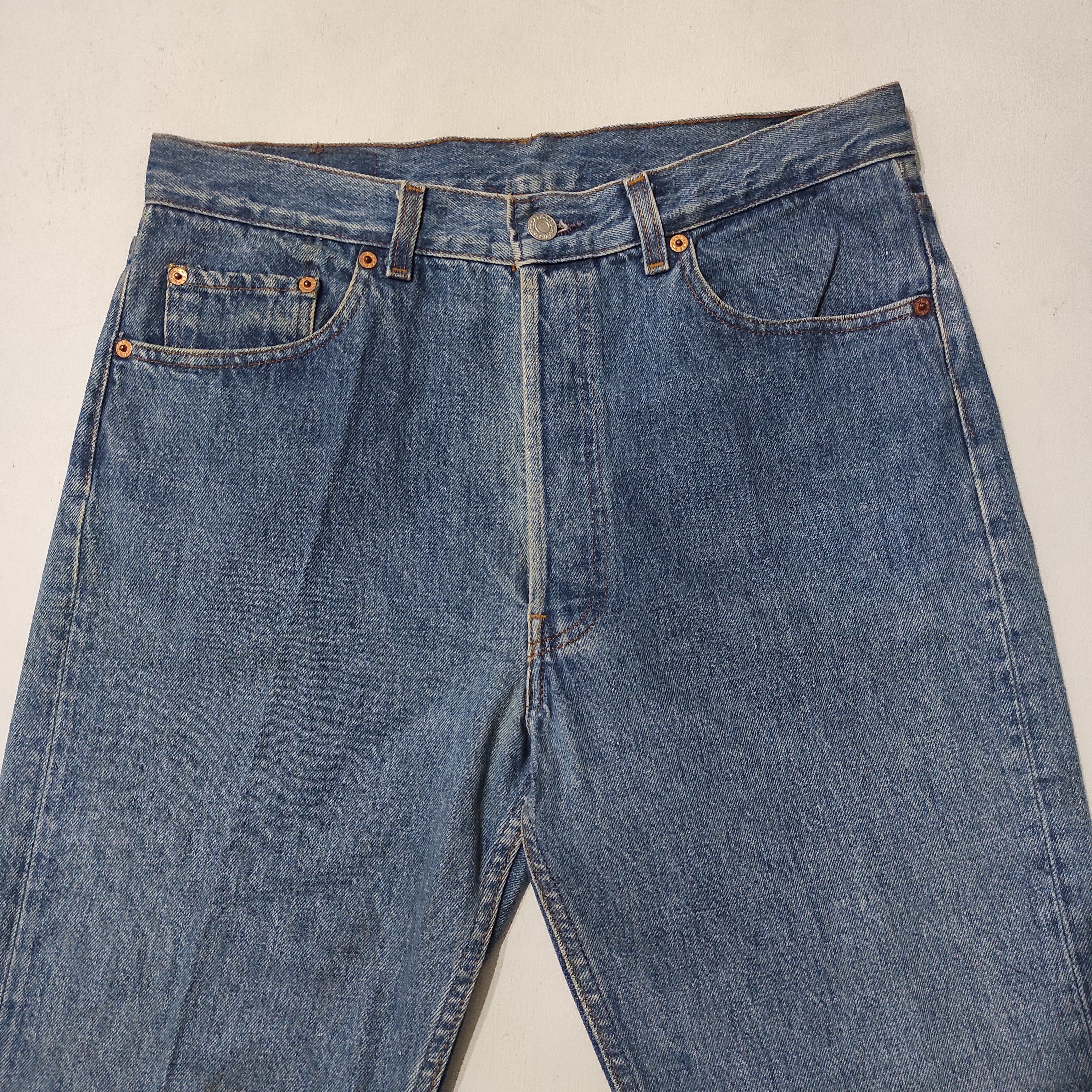 Levi's Vintage Levis 501 Denim Jeans made in USA Size US 32 / EU 48 - 2 Thumbnail