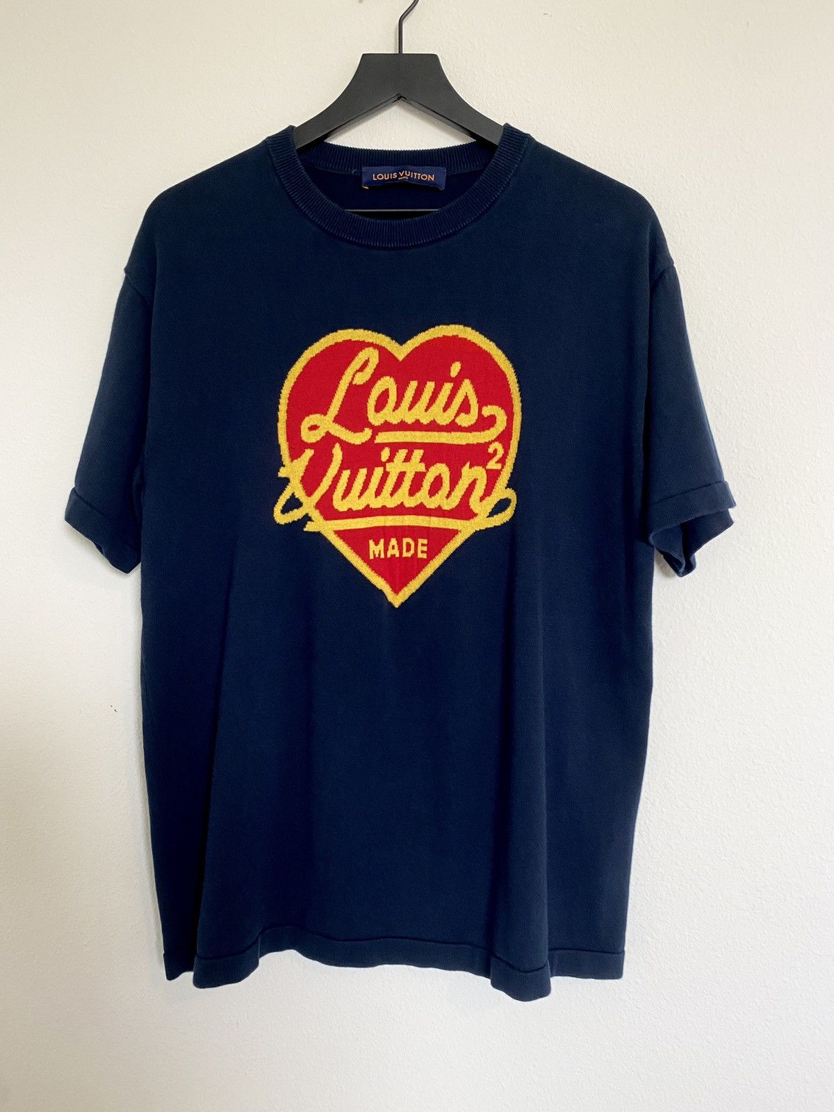 Louis Vuitton Intarsia Cashmere Wool Crewneck