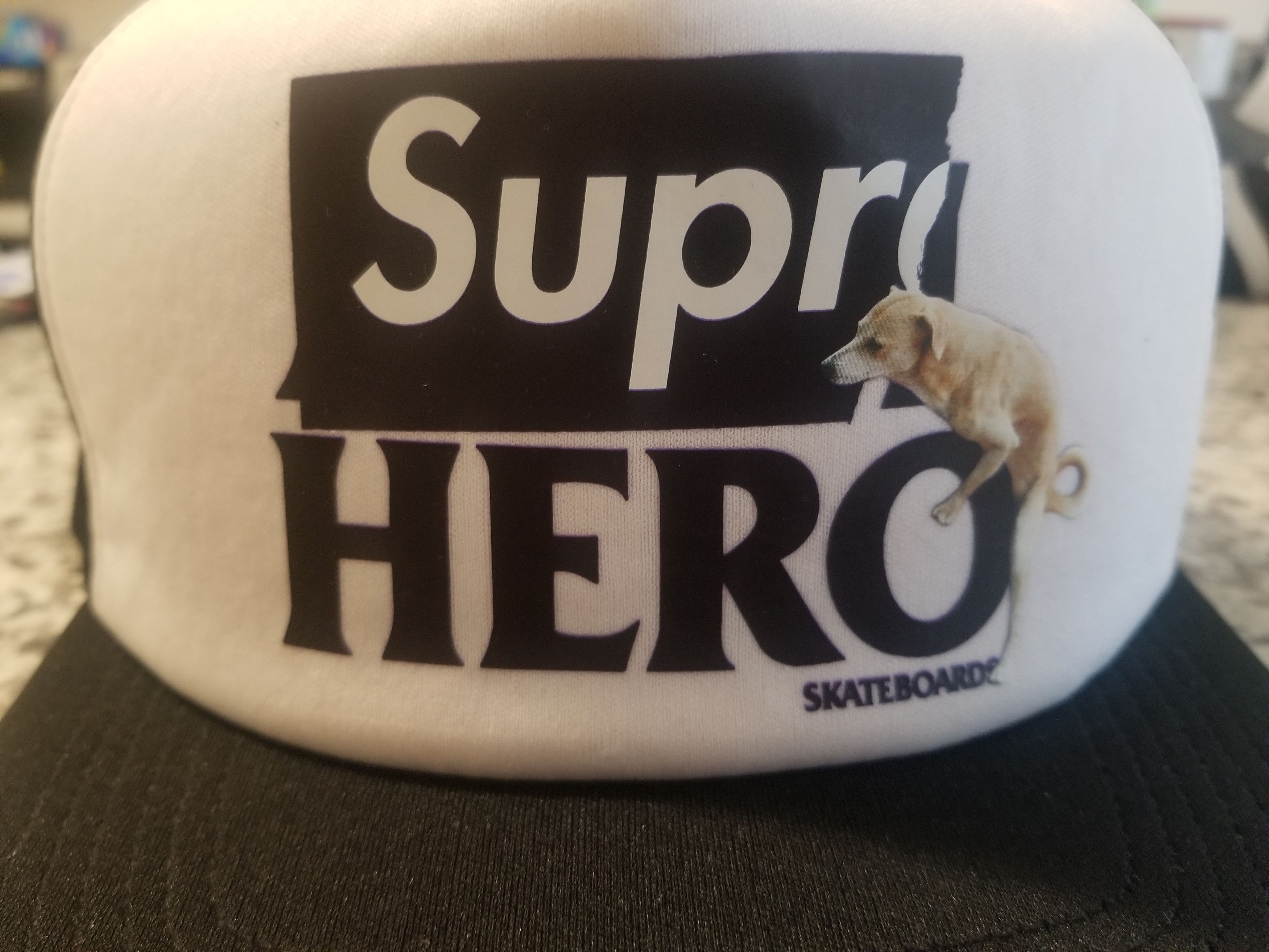 Supreme Anti Hero Hat | Grailed