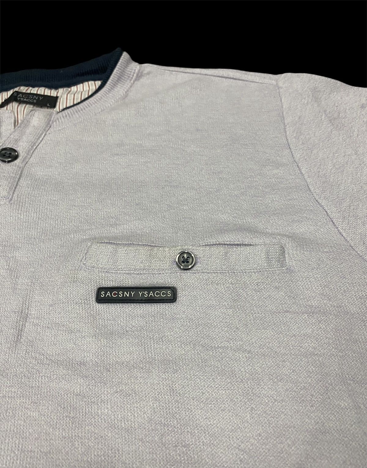Japanese Brand × Y's for Men × Yohji Yamamoto Sacsny Y’saccs Sweatshirt Size US M / EU 48-50 / 2 - 6 Thumbnail