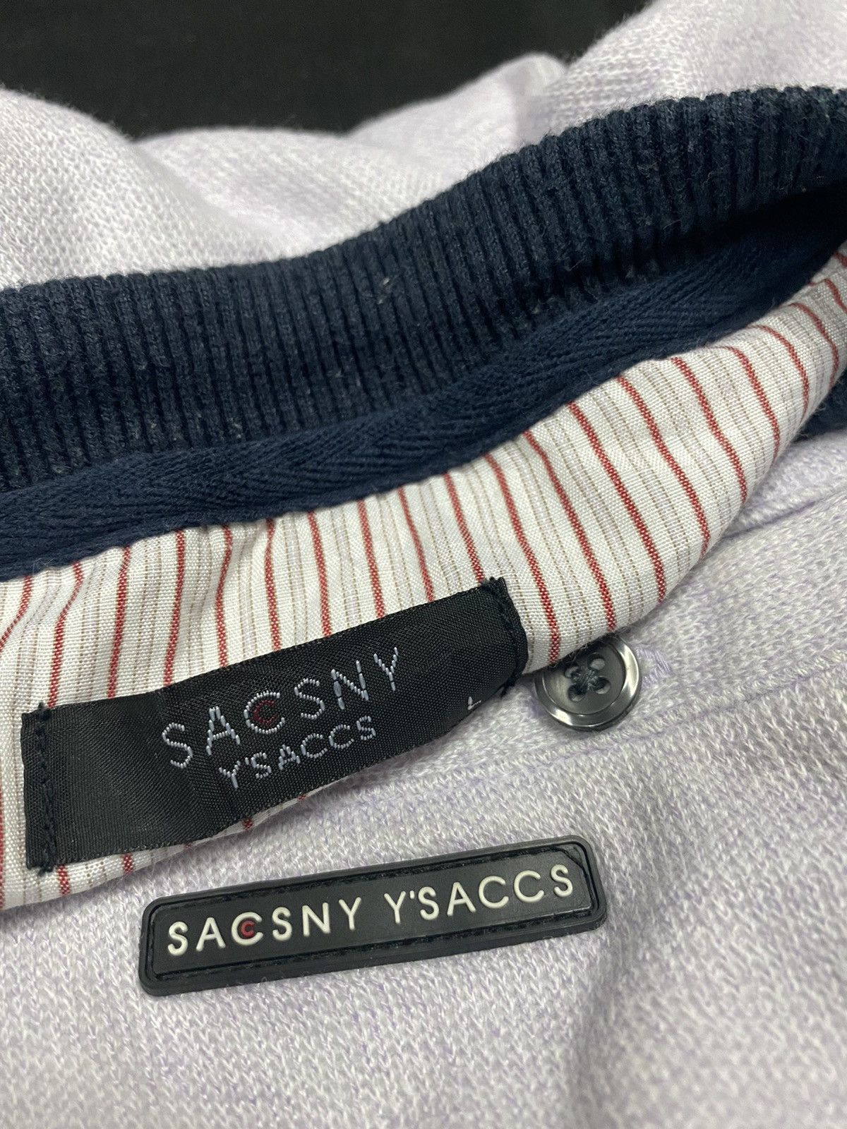 Japanese Brand × Y's for Men × Yohji Yamamoto Sacsny Y’saccs Sweatshirt Size US M / EU 48-50 / 2 - 7 Thumbnail