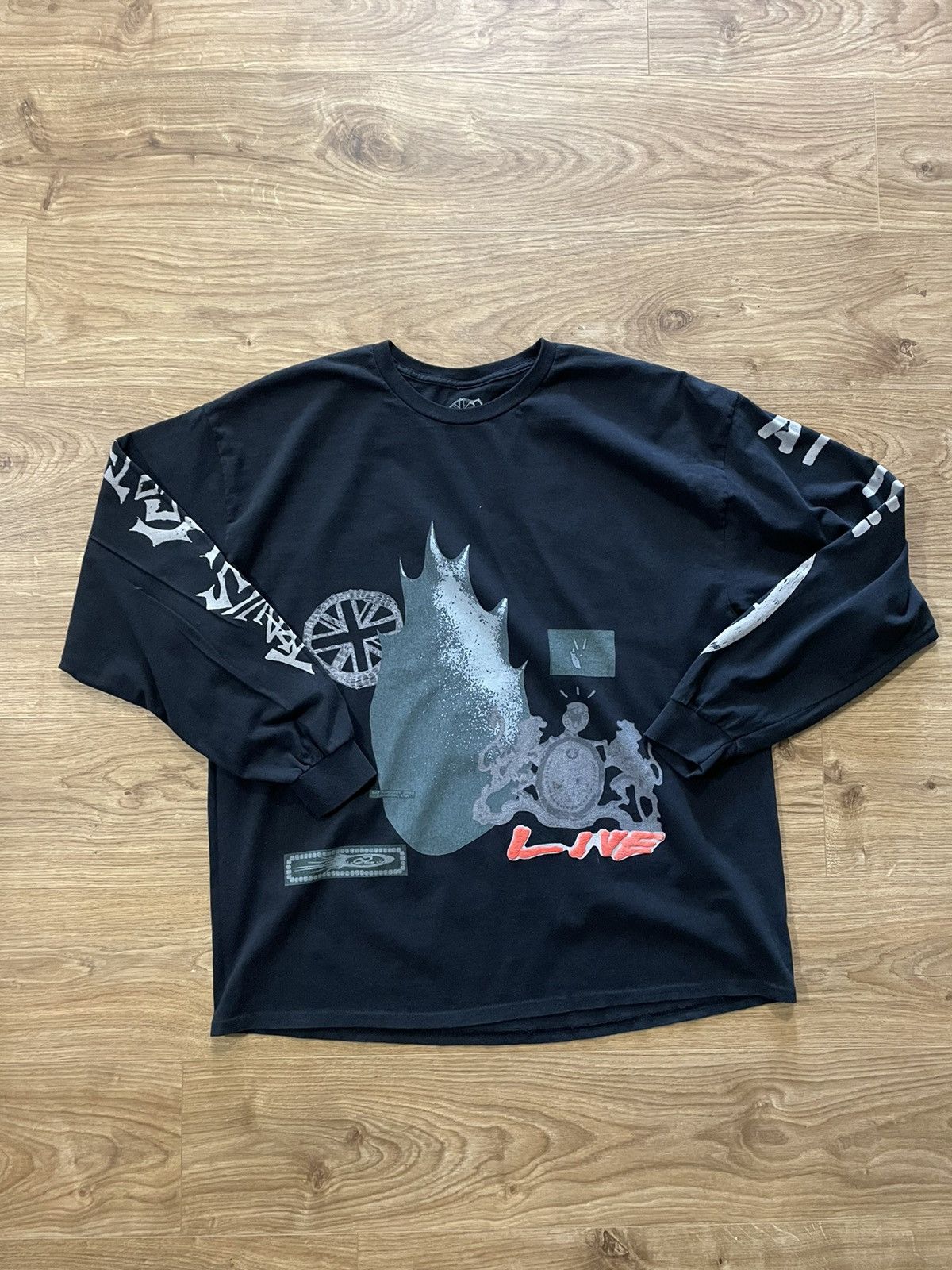 Travis Scott Travis Scott London Exclusive Merch Longsleeve | Grailed