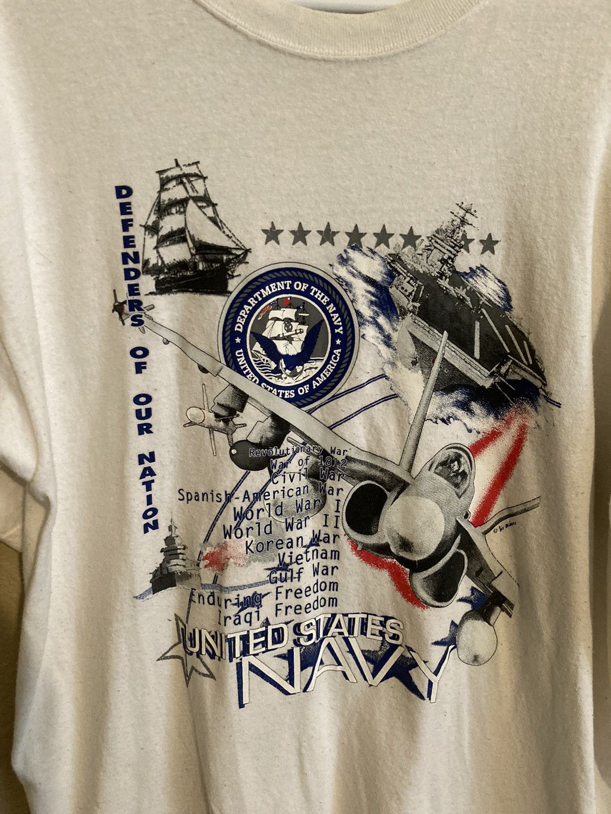 Vintage Vintage Military “Defenders of Our Nation” 2003 Shirt Size US XL / EU 56 / 4 - 3 Thumbnail