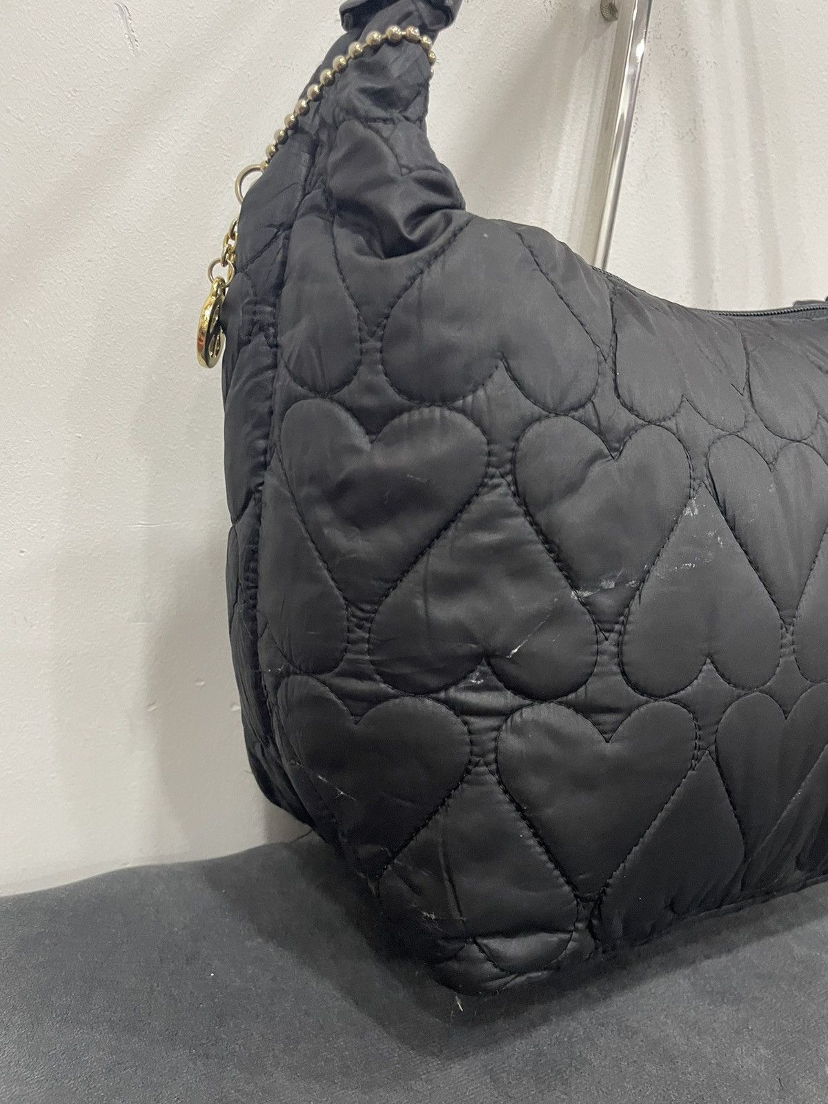 Moschino Authentic MOSCHINO Quilted Nylon Hoba Bag Size ONE SIZE - 4 Thumbnail