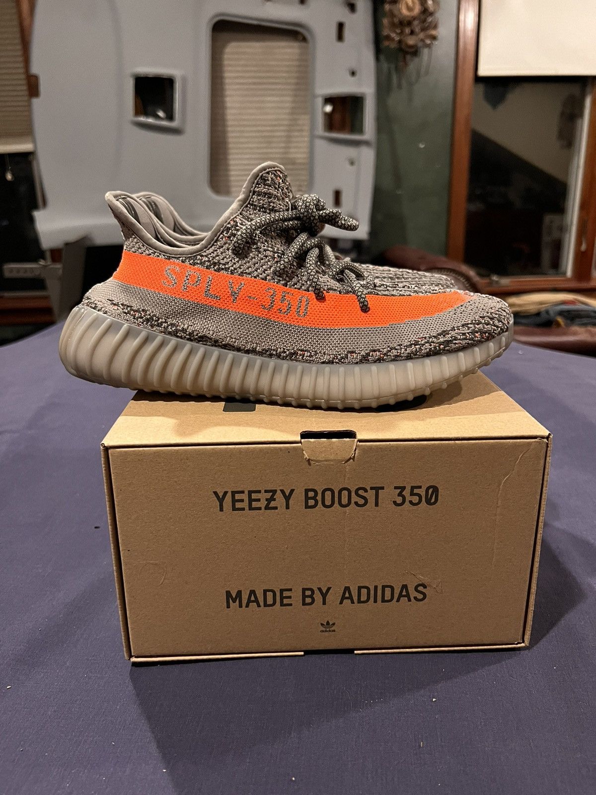 Adidas Adidas Yeezy 350 v2 beluga reflective Size US 8.5 / EU 41-42 - 3 Thumbnail