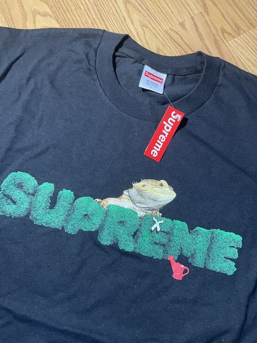 Supreme Supreme Lizard Tee Black size Large Grailed