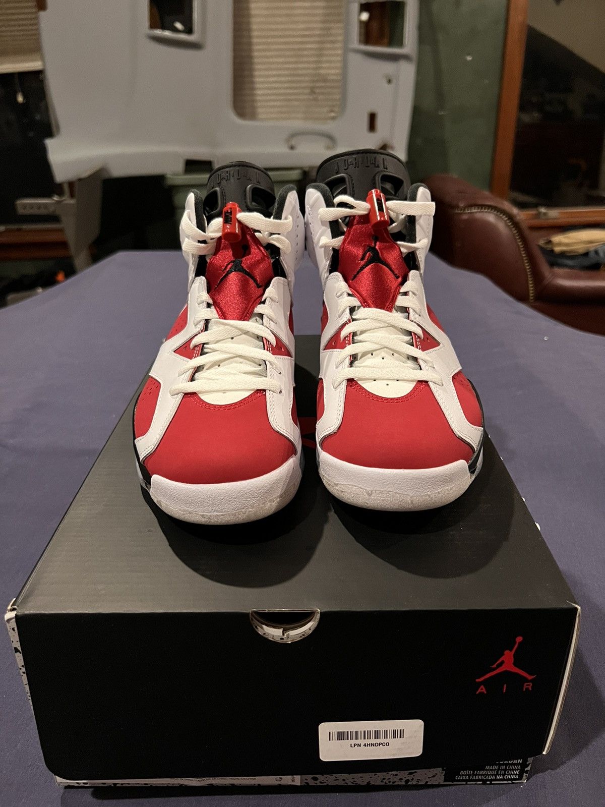 Jordan Brand Jordan retro 6 carmine 2020 Size US 8 / EU 41 - 2 Thumbnail